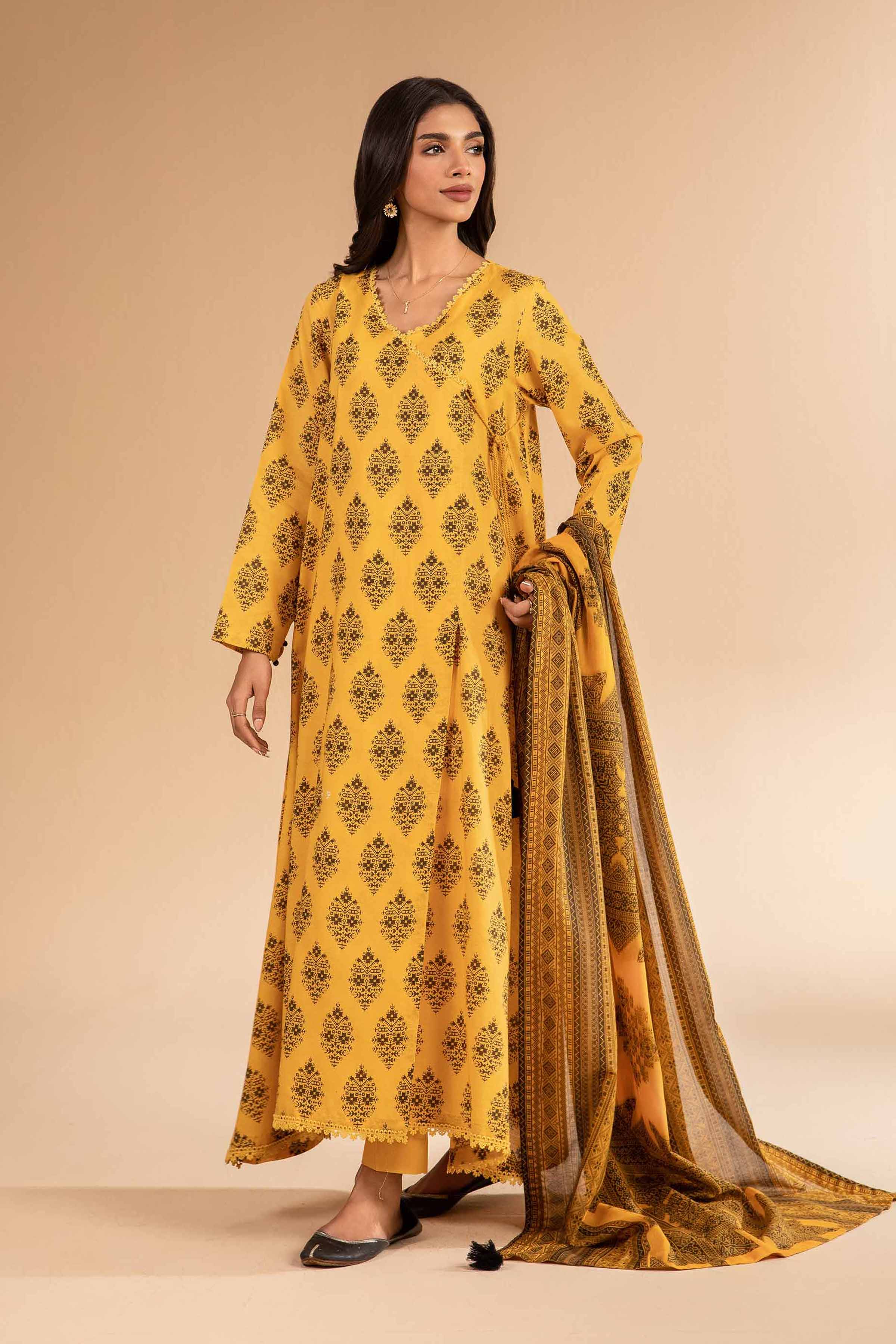 3 Piece - Printed Suit - 42501961 for Women - Unstitched Collection | Nishat | Shop Online