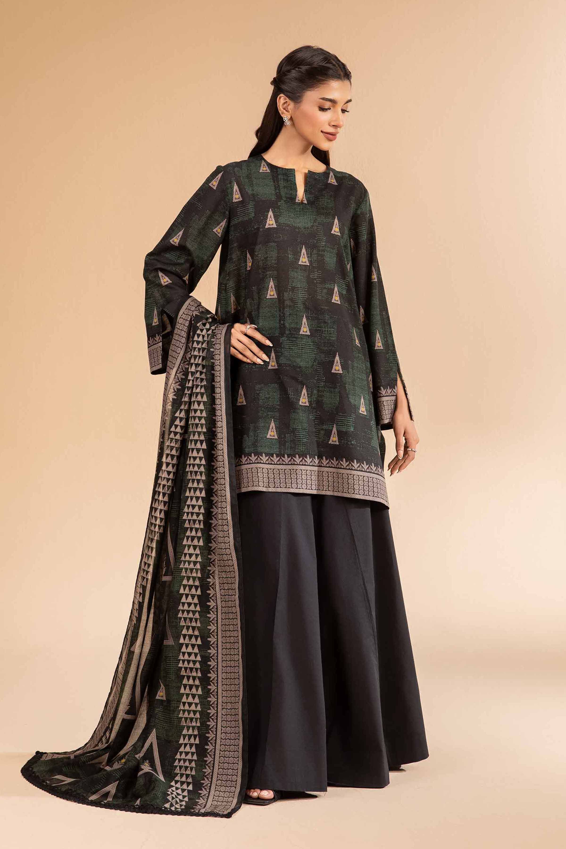 3 Piece - Printed Suit - 42501962 for Women - Unstitched Collection | Nishat | Shop Online