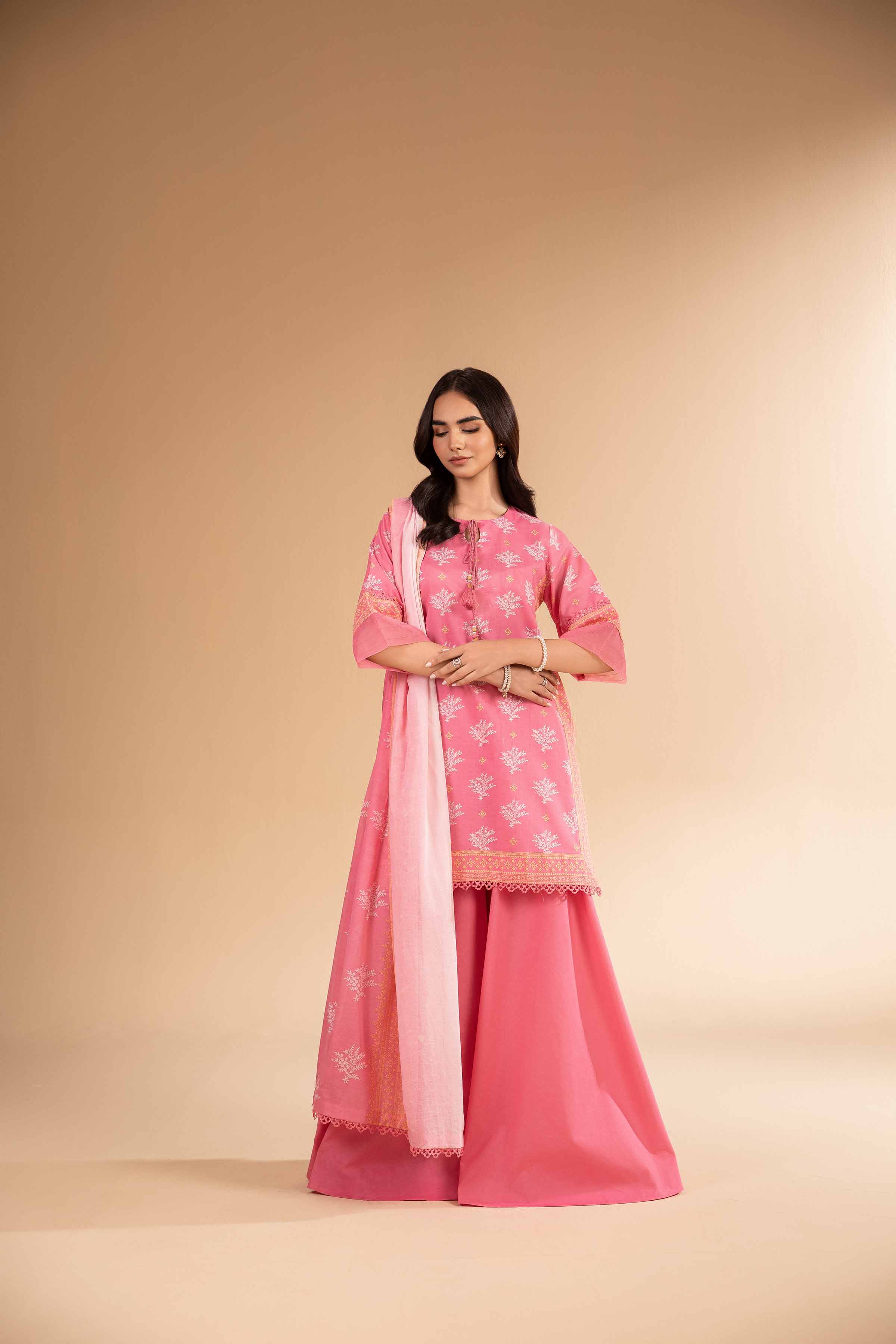 3 Piece -  Printed Suit - 42501963 for Women - Unstitched Collection | Nishat | Shop Online
