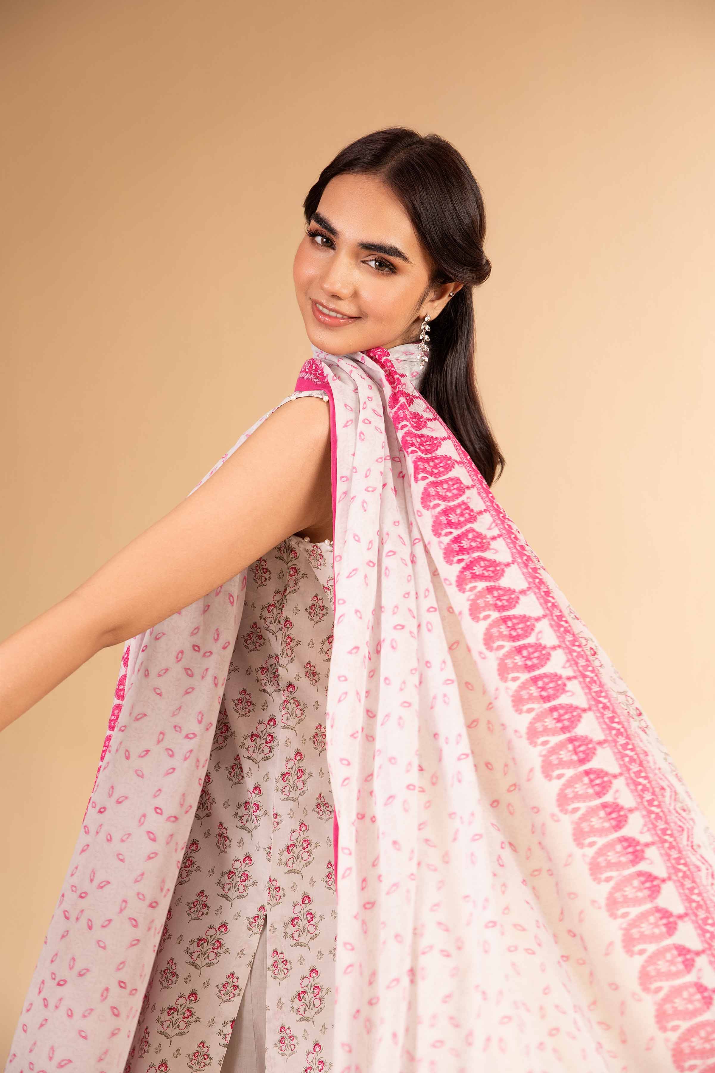 3 Piece -  Printed Suit - 42501964 for Women - Unstitched Collection | Nishat | Shop Online