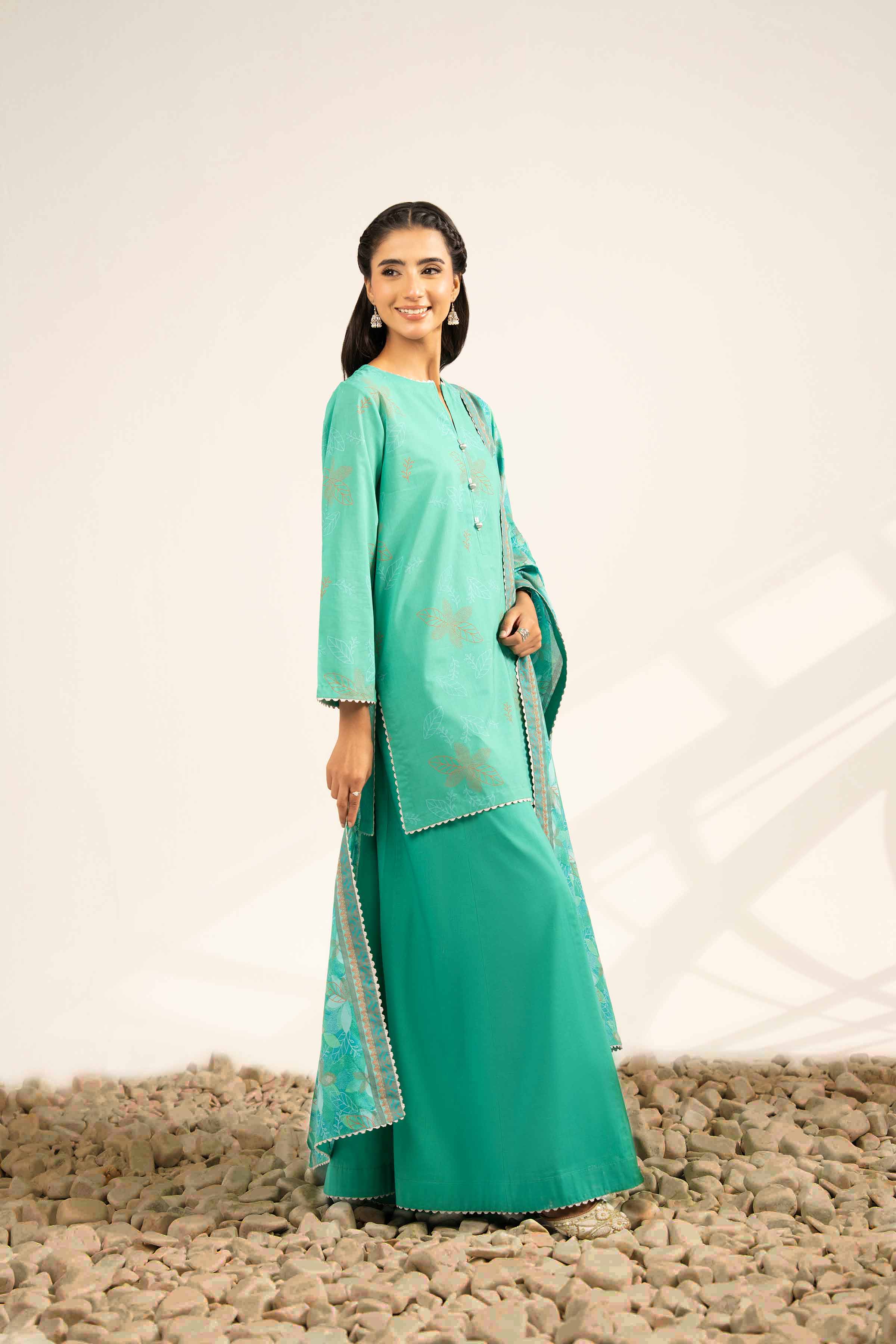 3 Piece - Printed Suit - 42501966 for Women - Unstitched Collection | Nishat | Shop Online