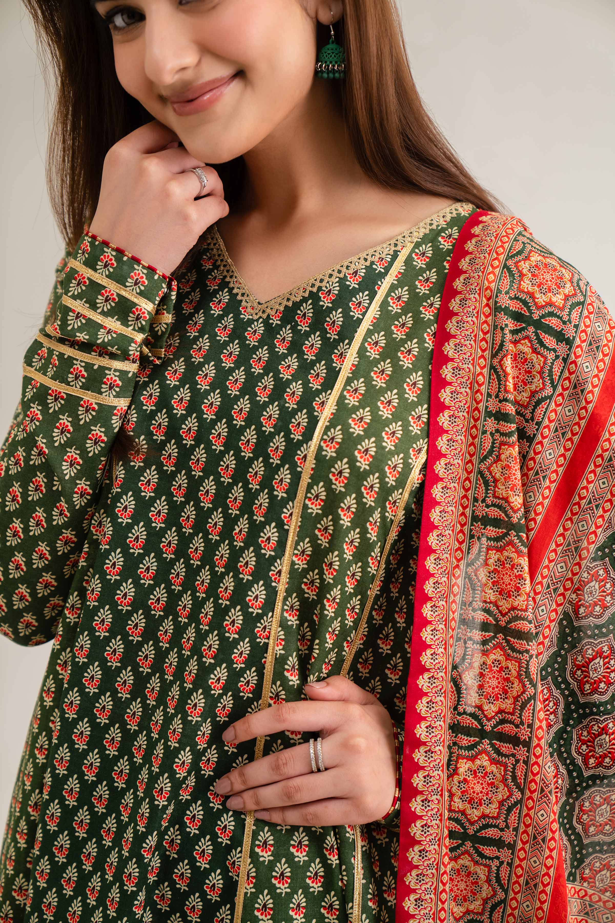3 Piece - Printed Suit - 42501969 for Women - Unstitched Collection | Nishat | Shop Online