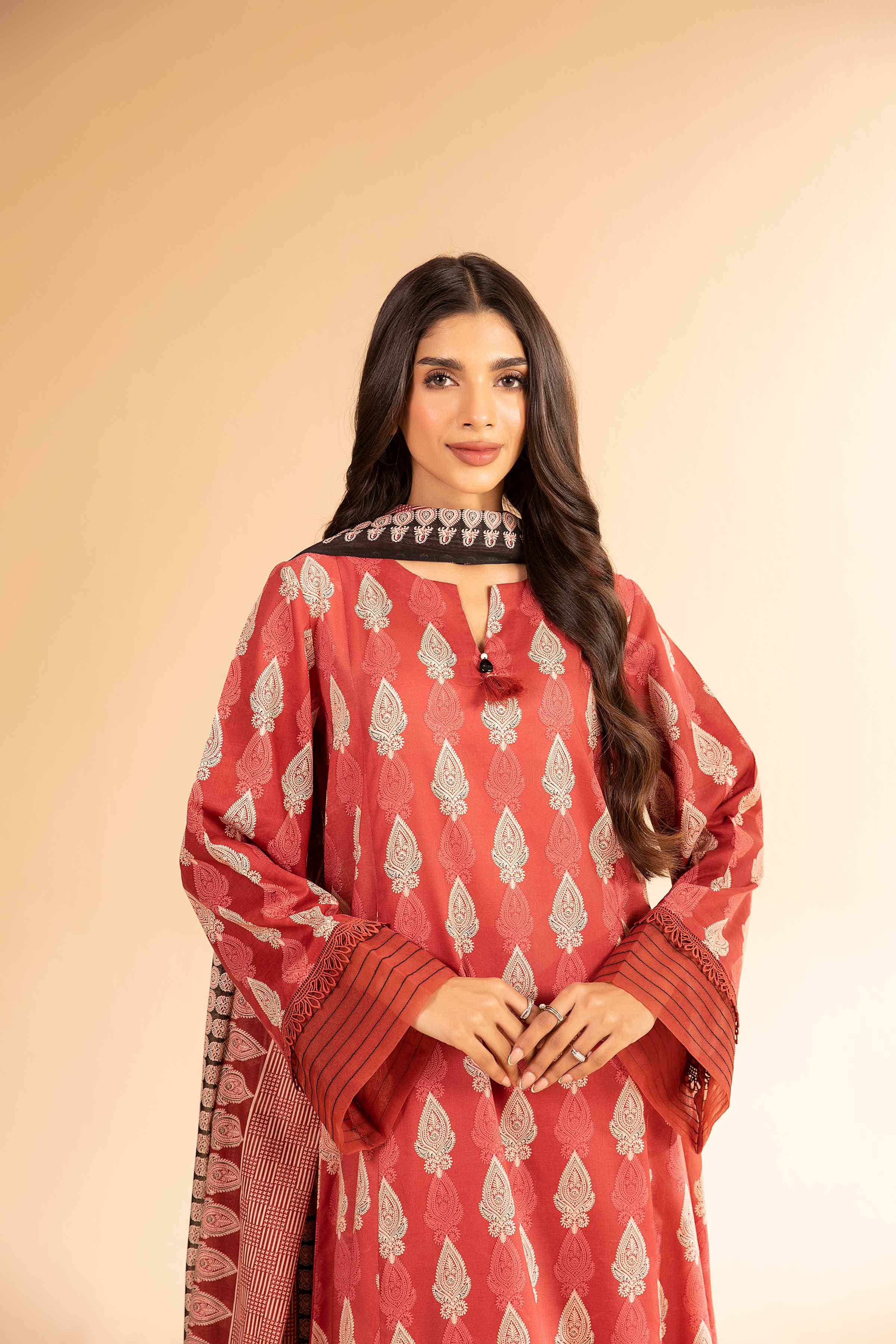 3 Piece - Printed Suit - 42501972 for Women - Unstitched Collection | Nishat | Shop Online