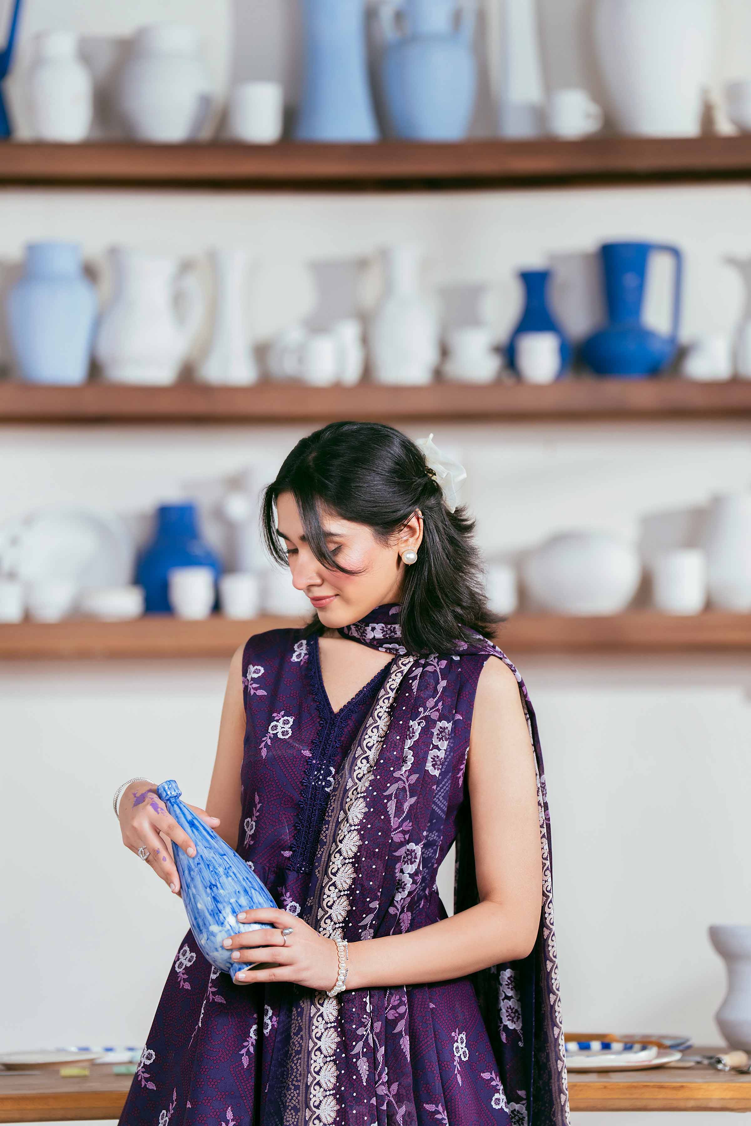3 Piece - Printed Suit - 42501973 for Women - Unstitched Collection | Nishat | Shop Online