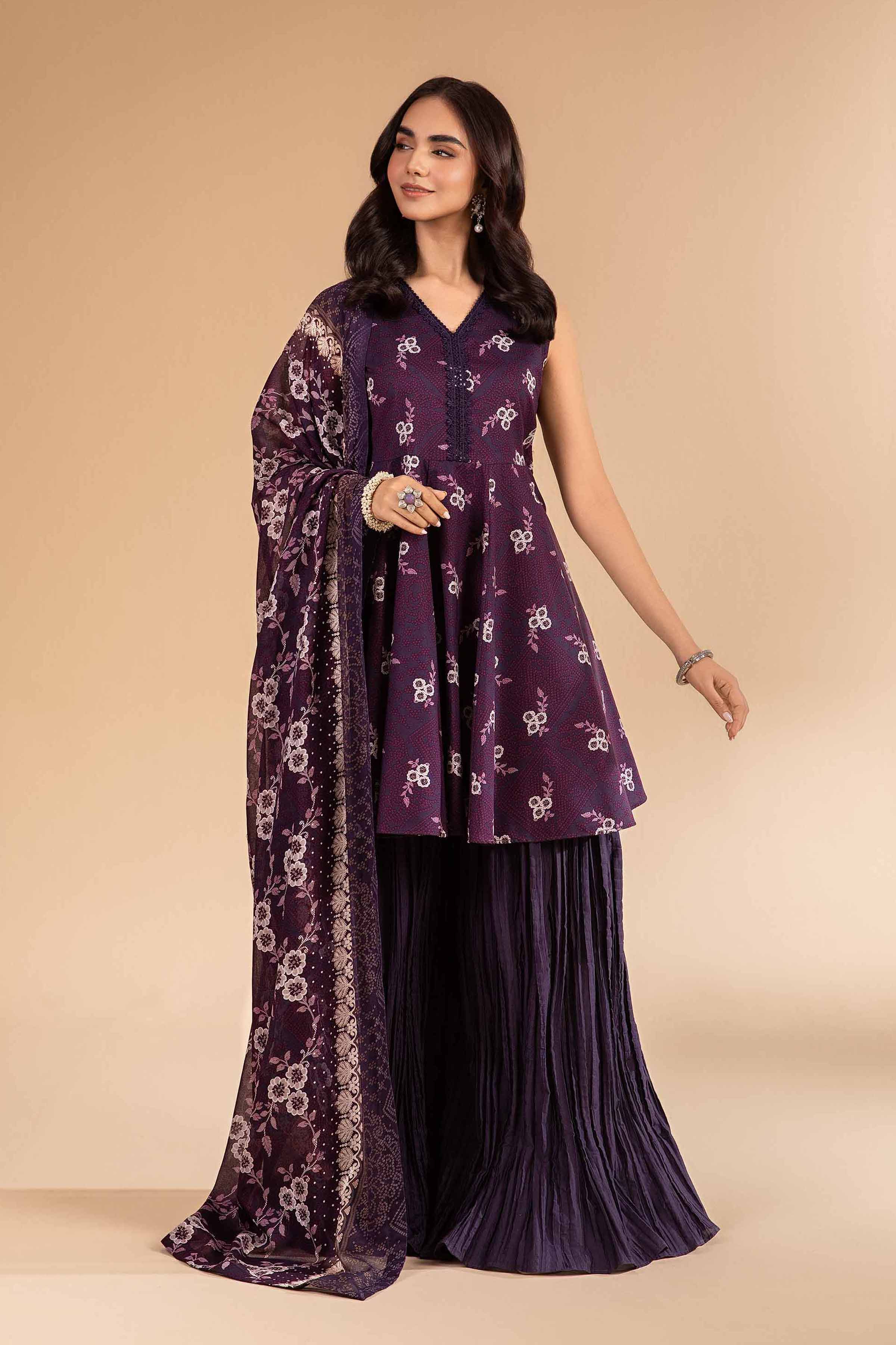 3 Piece - Printed Suit - 42501973 for Women - Unstitched Collection | Nishat | Shop Online