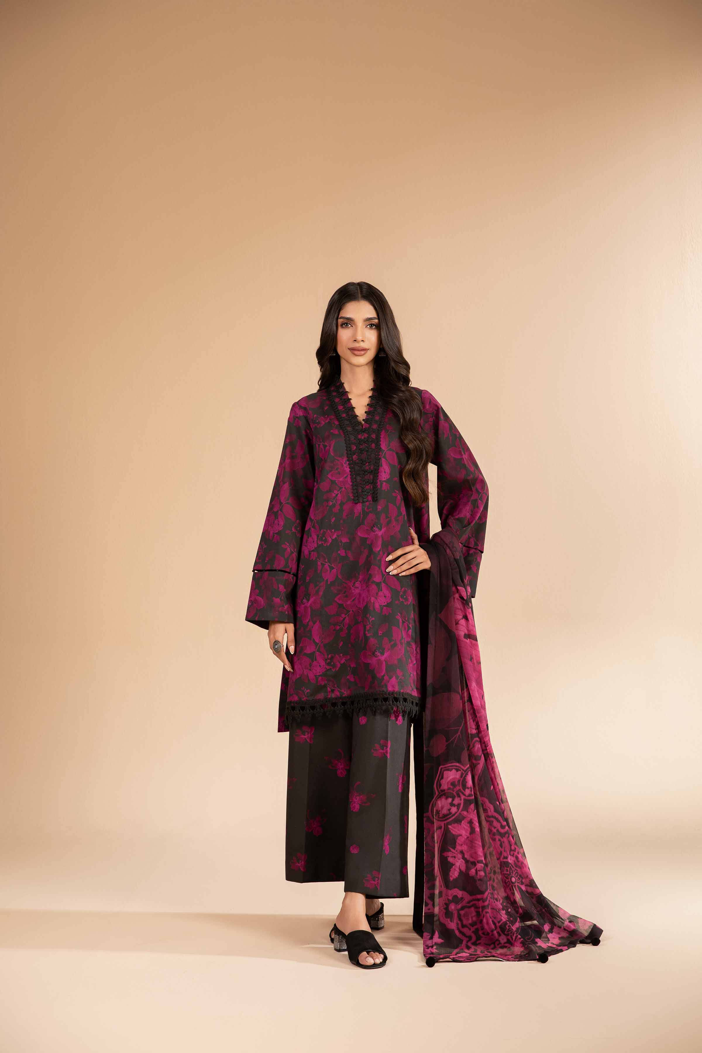 3 Piece - Digital Printed Suit - 42501974 for Women - Unstitched Collection | Nishat | Shop Online