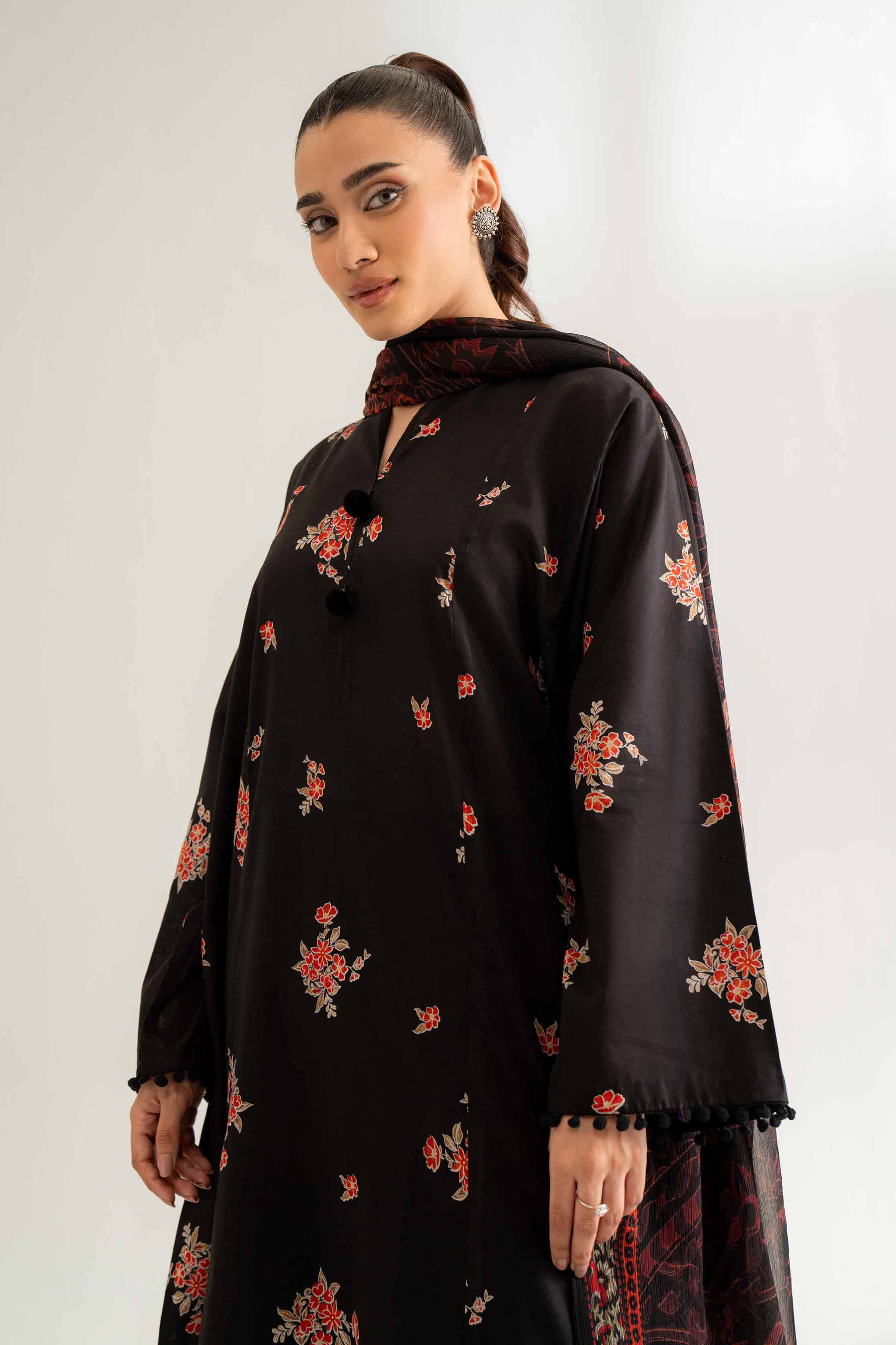 3 Piece - Digital Printed Suit - 42501975 for Women - Unstitched Collection | Nishat | Shop Online