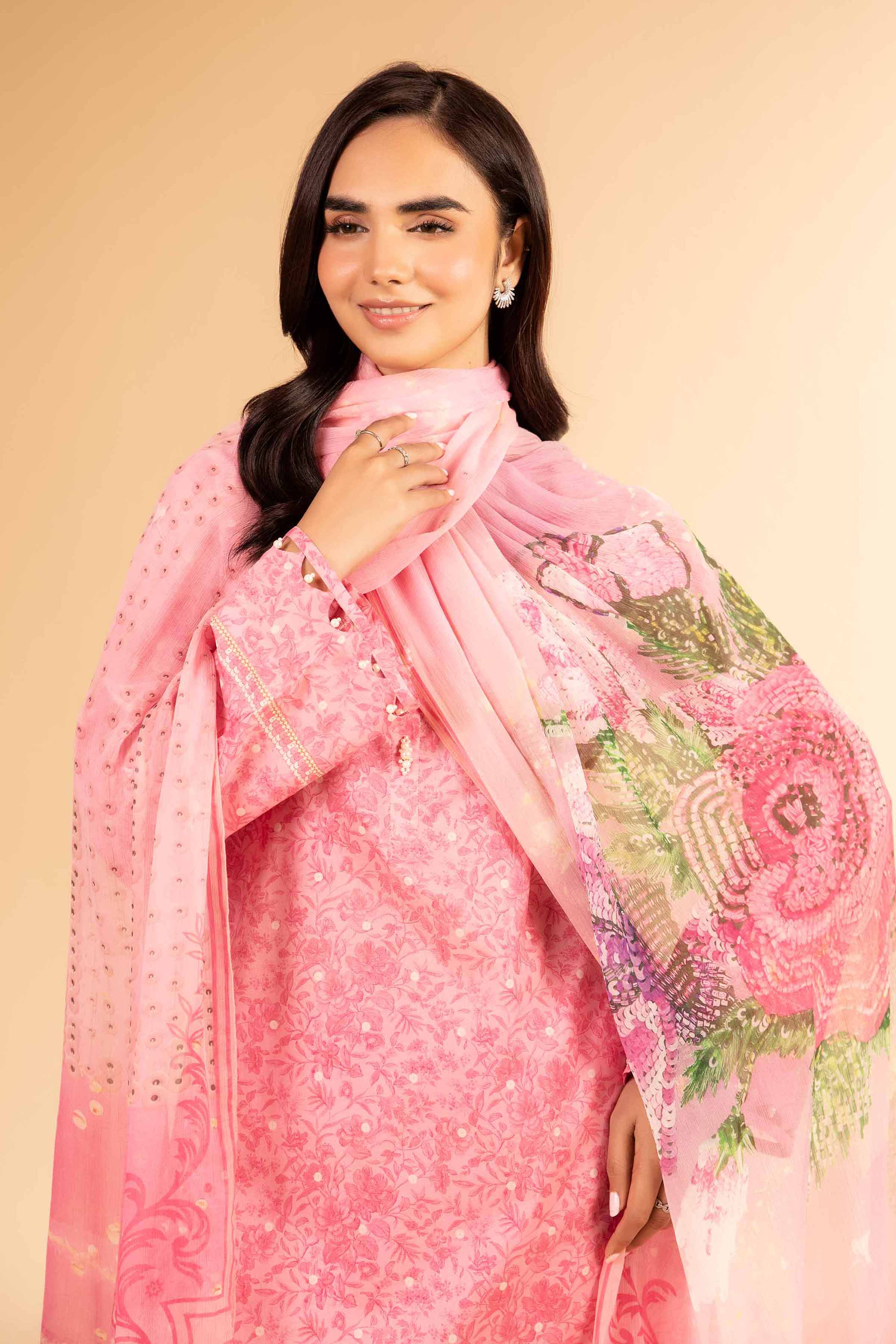 3 Piece - Digital Printed Suit - 42501976 for Women - Unstitched Collection | Nishat | Shop Online