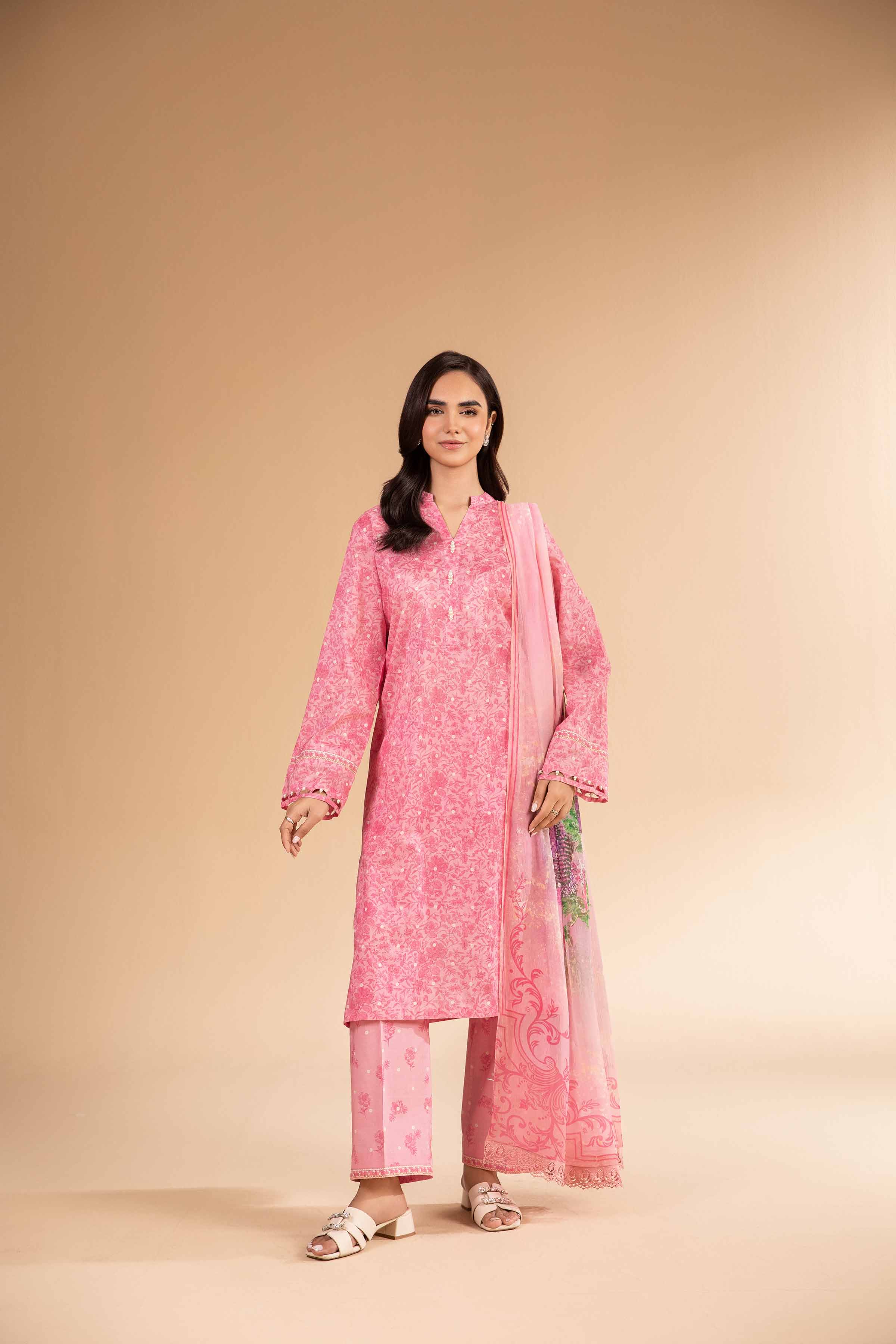 3 Piece - Digital Printed Suit - 42501976 for Women - Unstitched Collection | Nishat | Shop Online