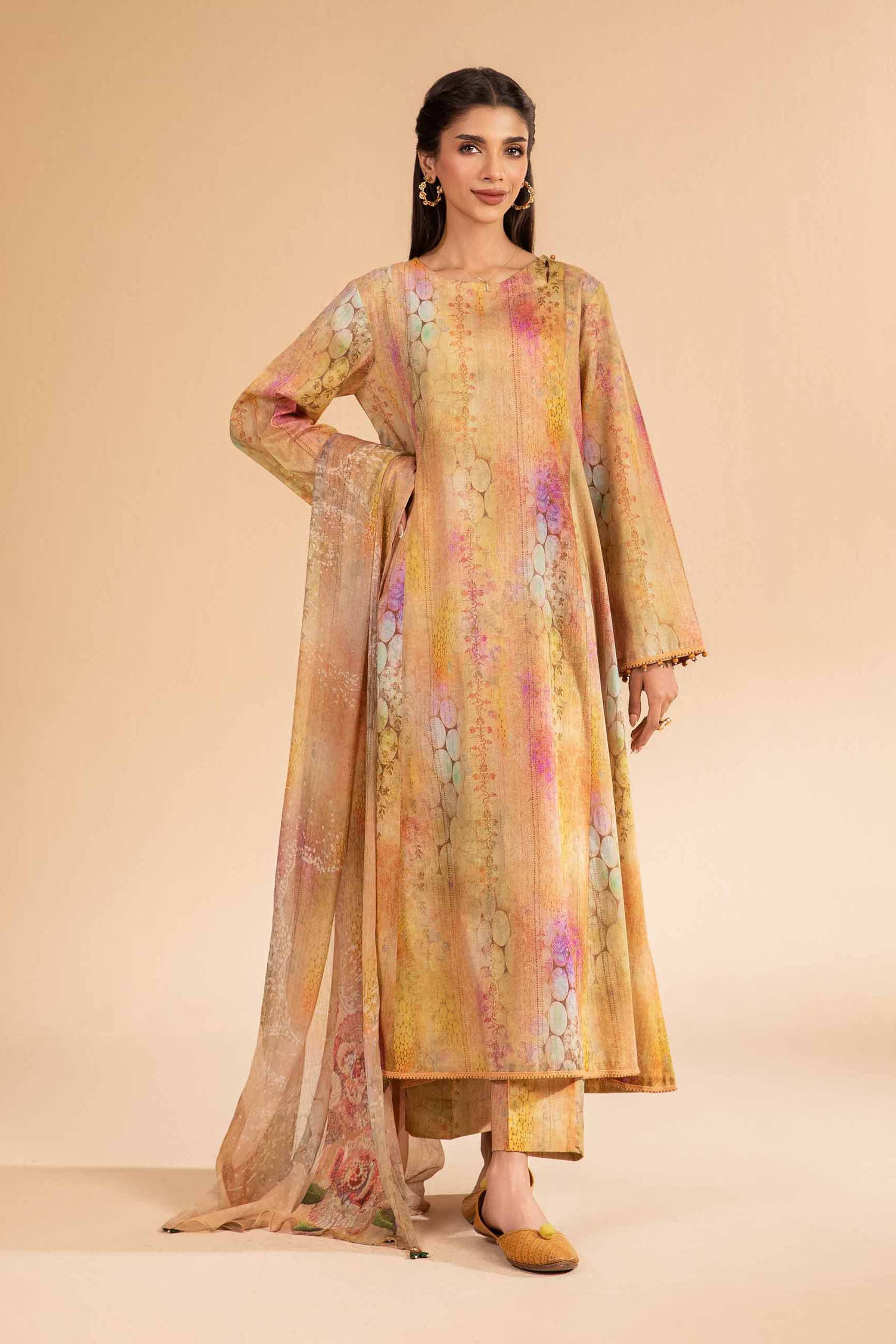 3 Piece - Digital Printed Suit - 42501977 for Women - Unstitched Collection | Nishat | Shop Online