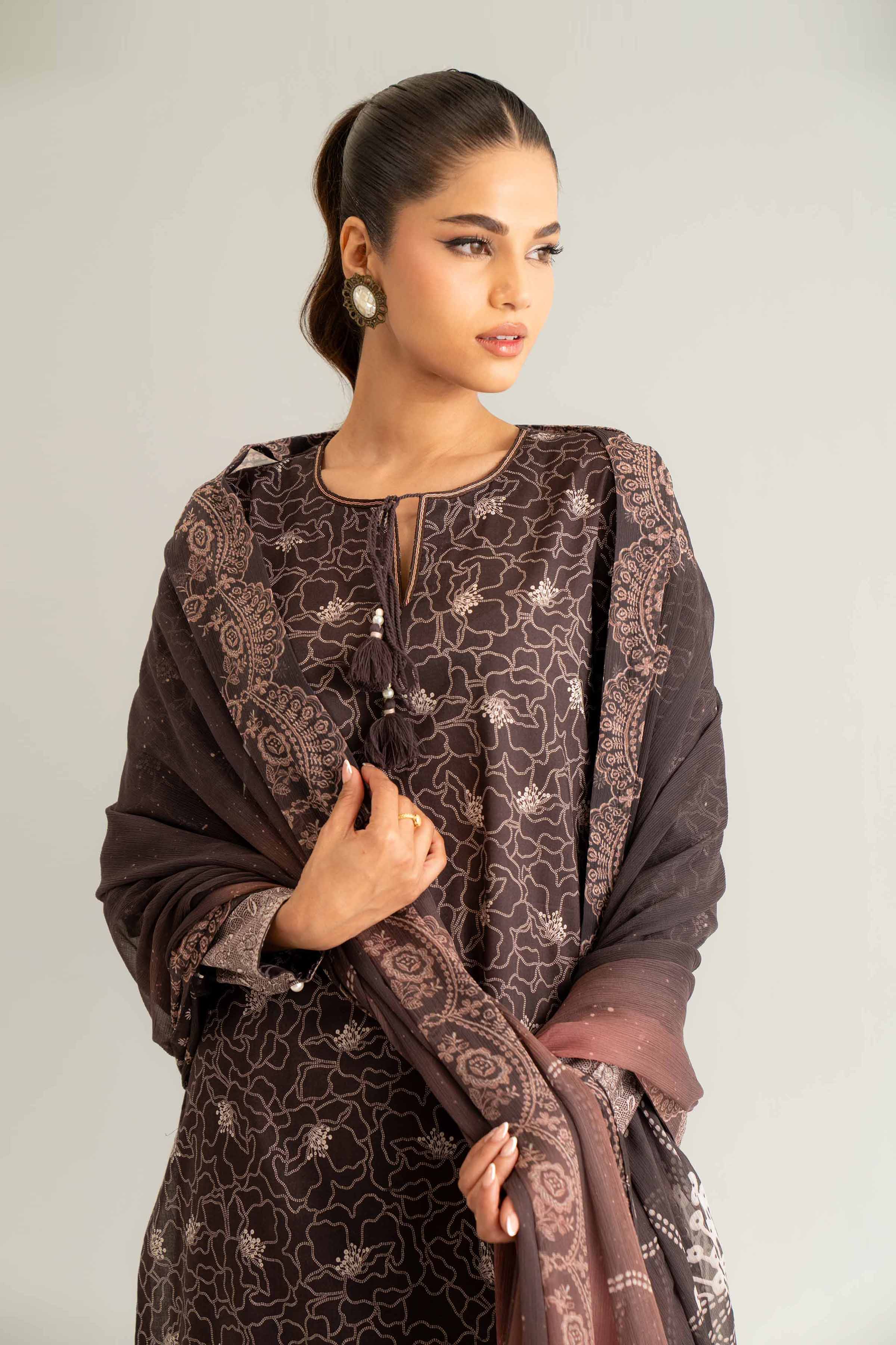 3 Piece - Digital Printed Suit - 42501979 for Women - Unstitched Collection | Nishat | Shop Online
