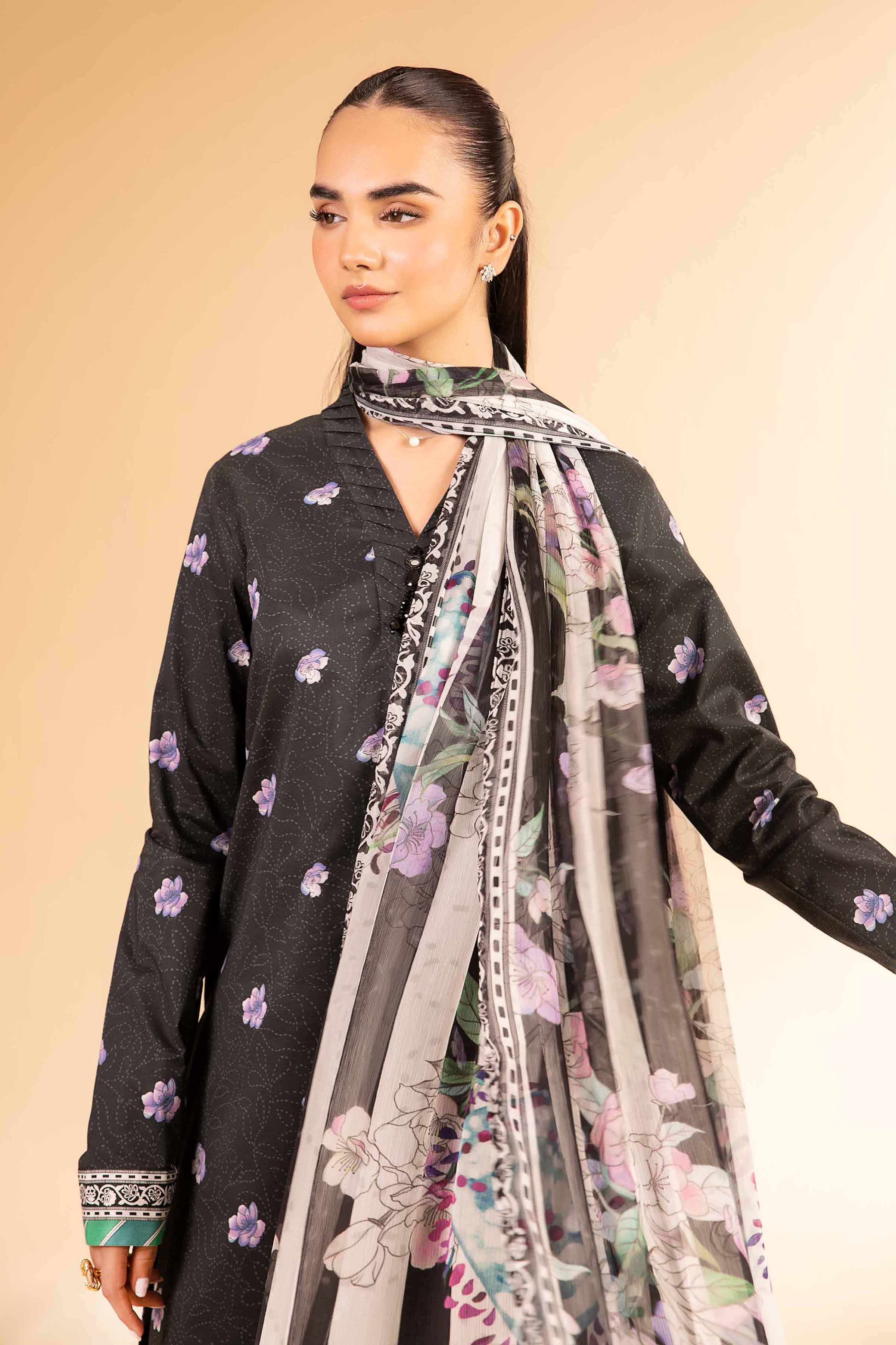 3 Piece - Digital Printed Suit - 42501980 for Women - Unstitched Collection | Nishat | Shop Online