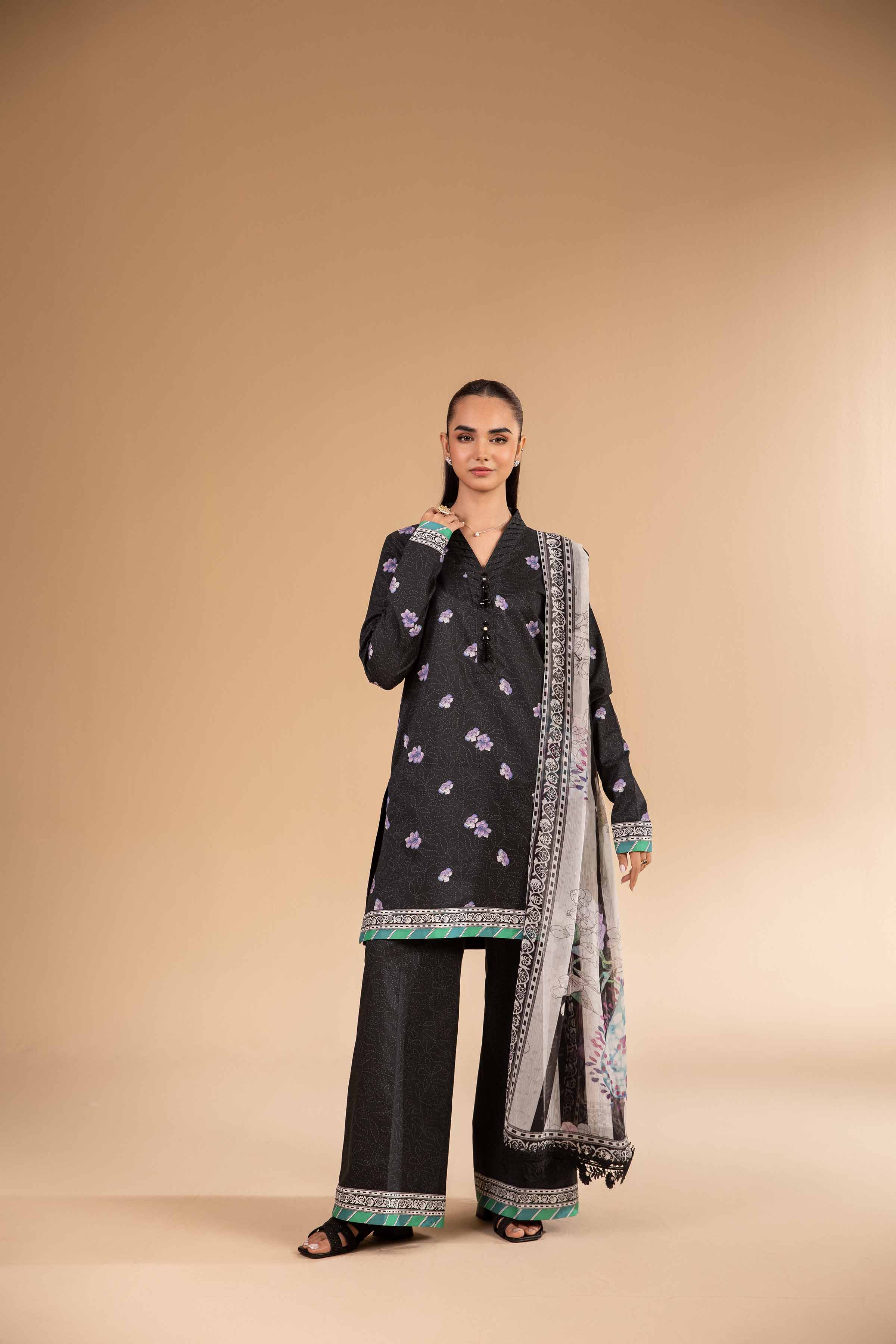 3 Piece - Digital Printed Suit - 42501980 for Women - Unstitched Collection | Nishat | Shop Online