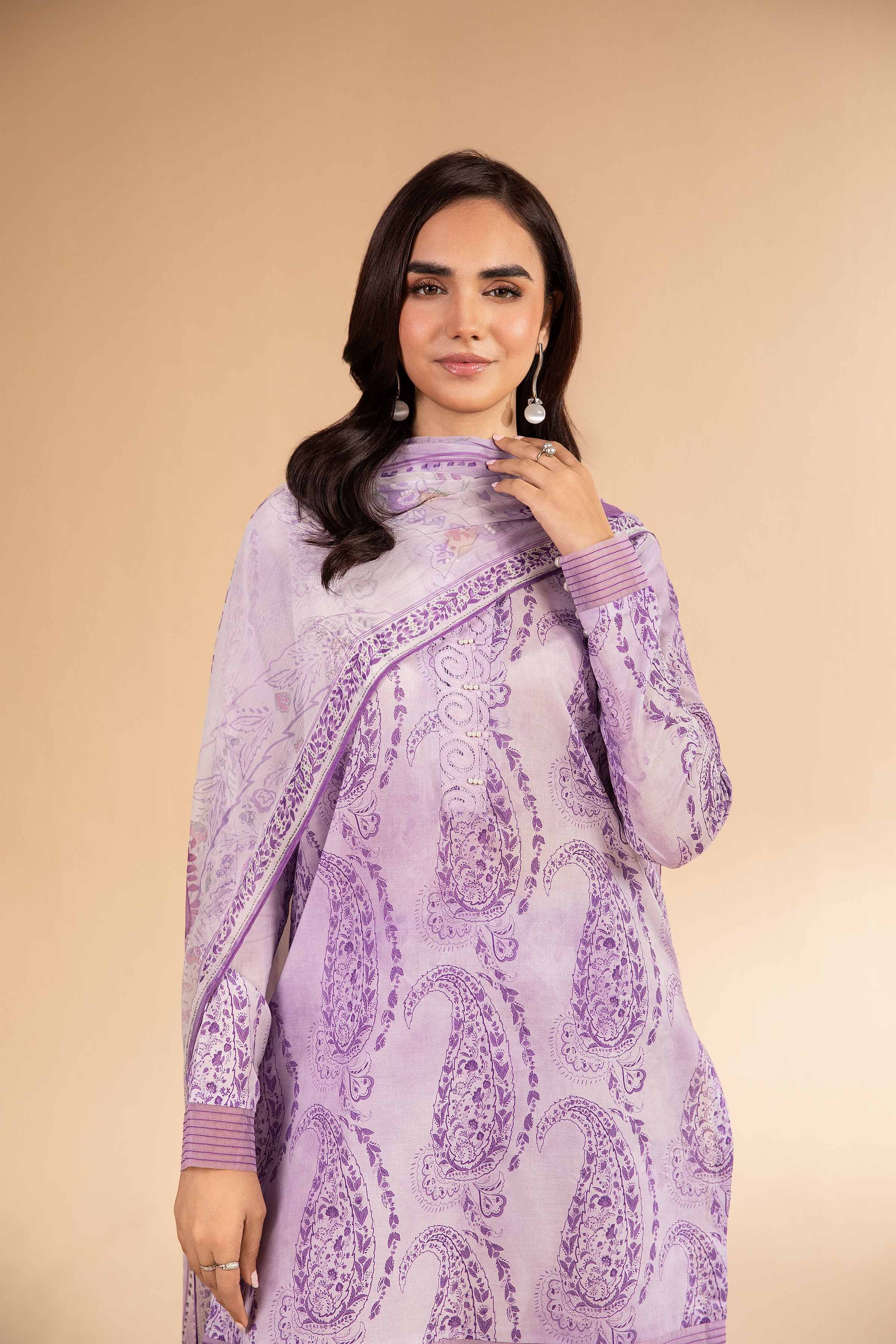 3 Piece - Digital Printed Suit - 42501982 for Women - Unstitched Collection | Nishat | Shop Online