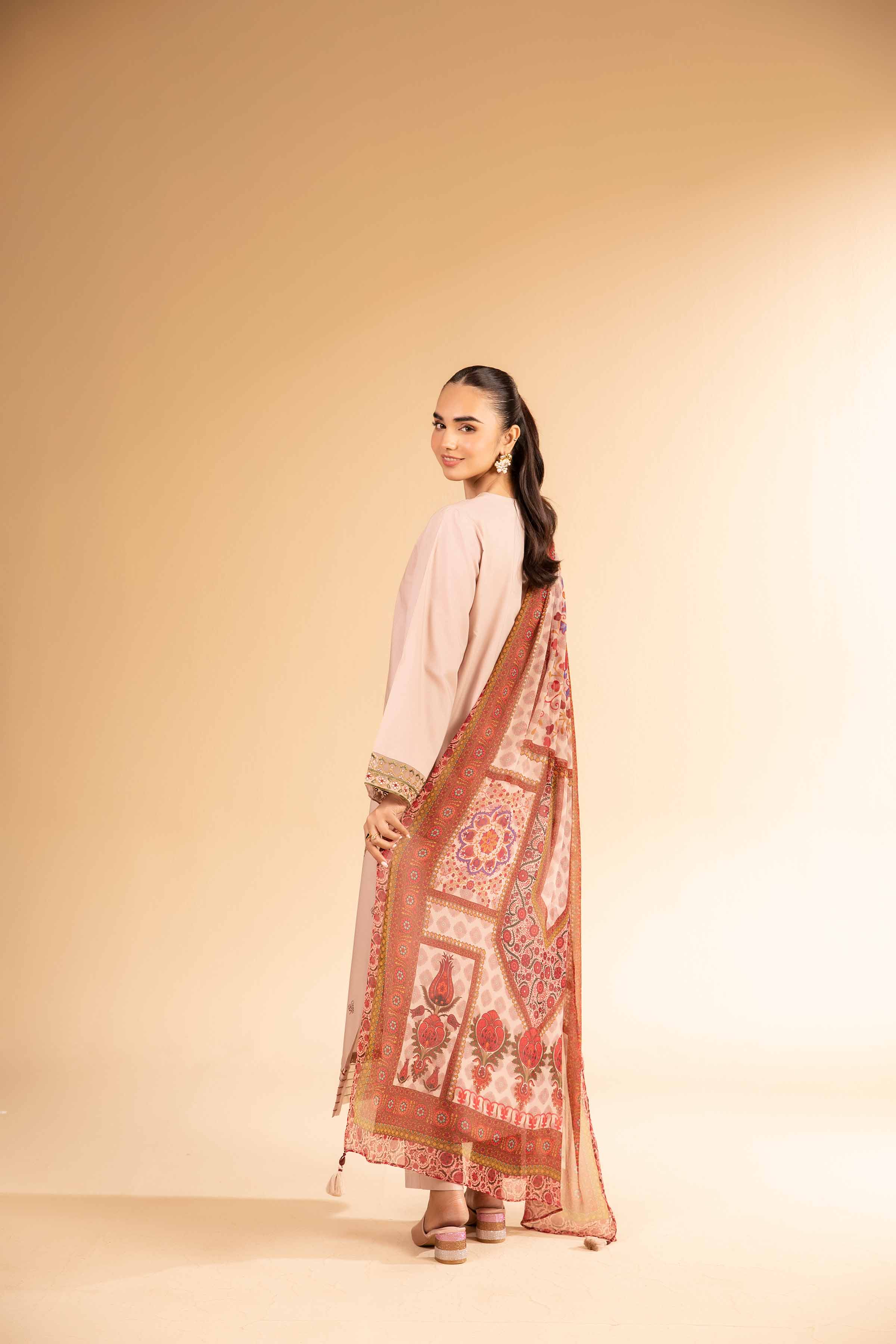 3 Piece - Digital Printed Embroidered Suit - 42501984 for Women - Unstitched Collection | Nishat | Shop Online