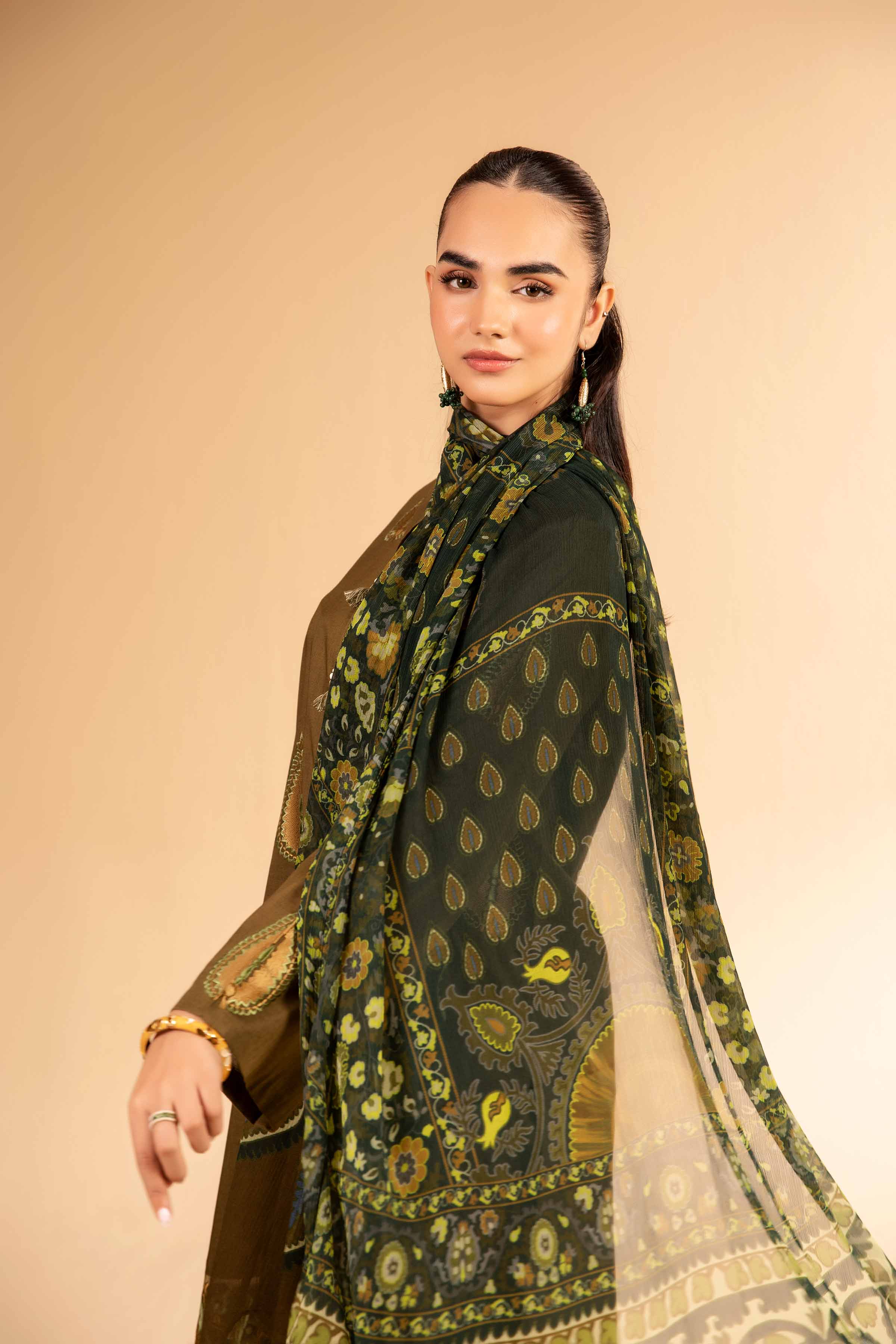 3 Piece - Digital Printed Embroidered Suit - 42501985 for Women - Unstitched Collection | Nishat | Shop Online