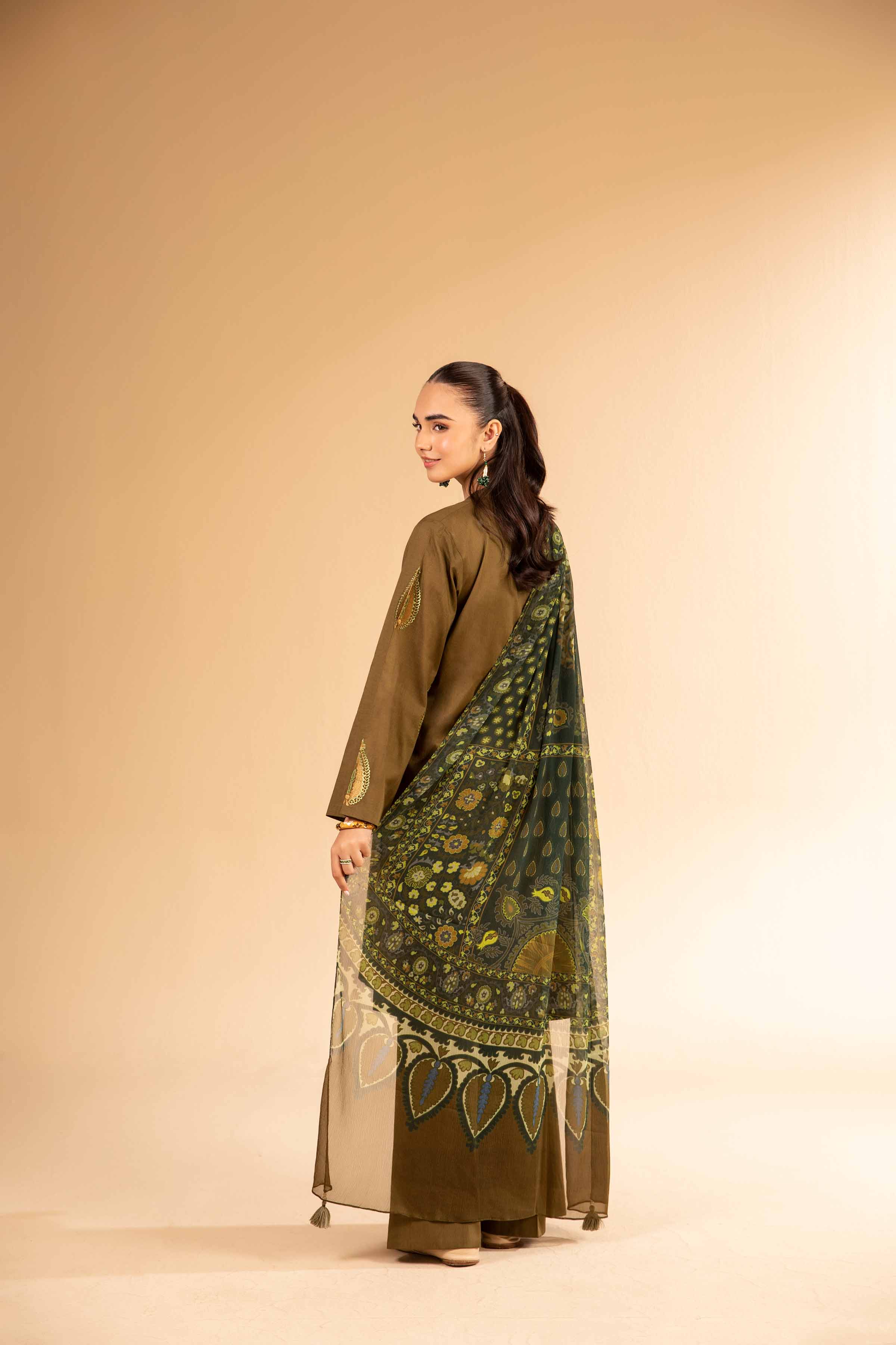 3 Piece - Digital Printed Embroidered Suit - 42501985 for Women - Unstitched Collection | Nishat | Shop Online