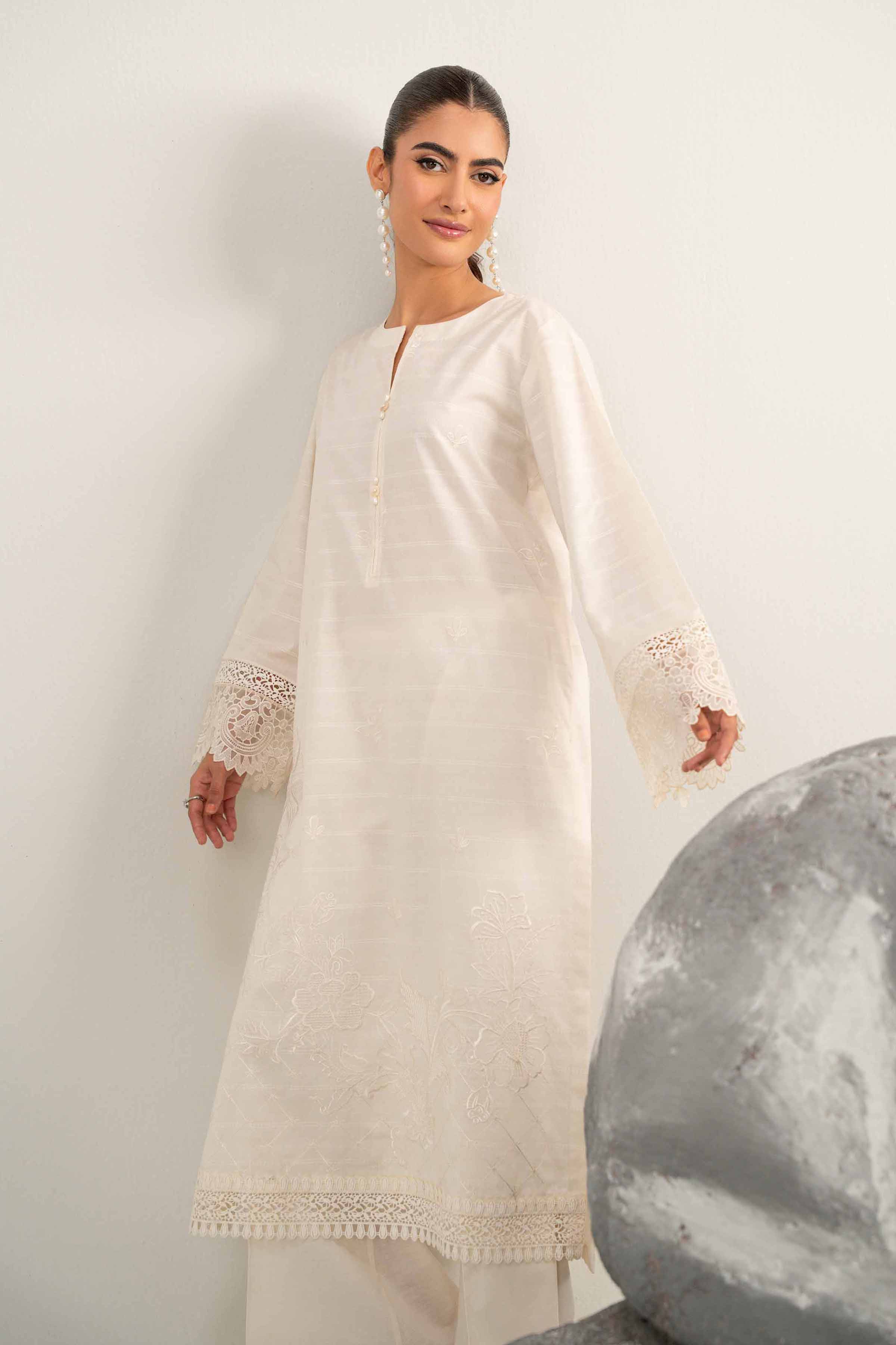 2 Piece - Embroidered Suit - 42501994 for Women - Unstitched Collection | Nishat | Shop Online
