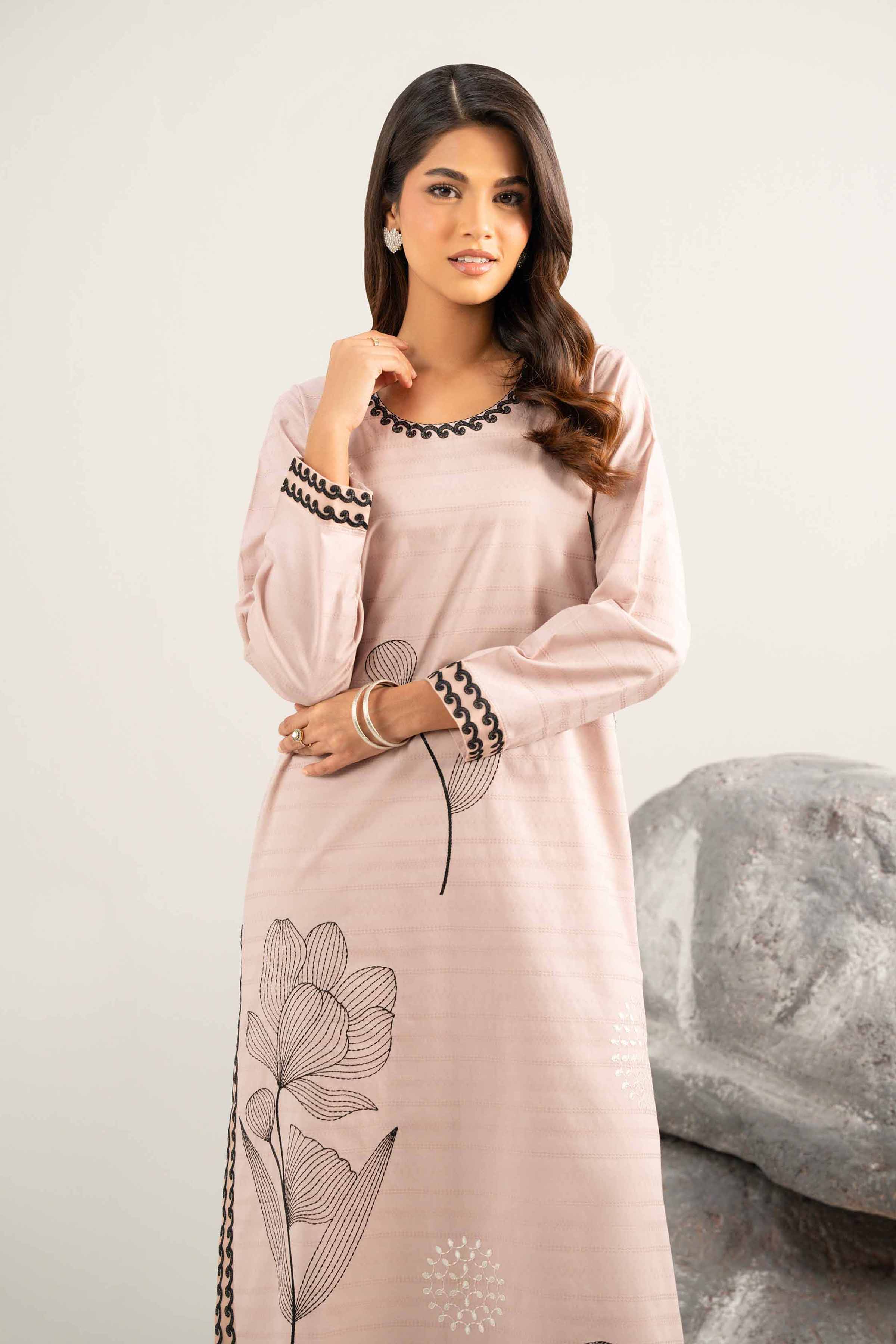 2 Piece - Embroidered Suit - 42501995 for Women - Unstitched Collection | Nishat | Shop Online