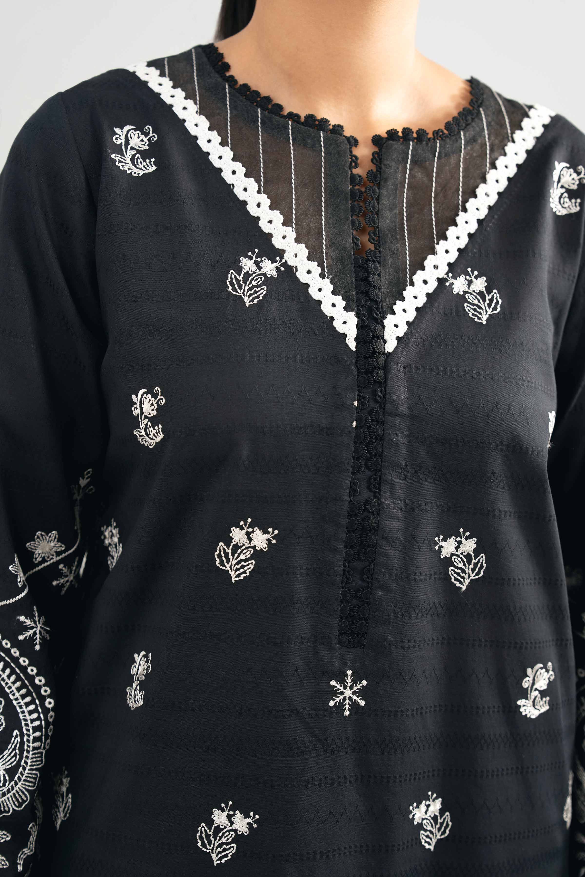 2 Piece - Embroidered Suit - 42501996 for Women - Unstitched Collection | Nishat | Shop Online