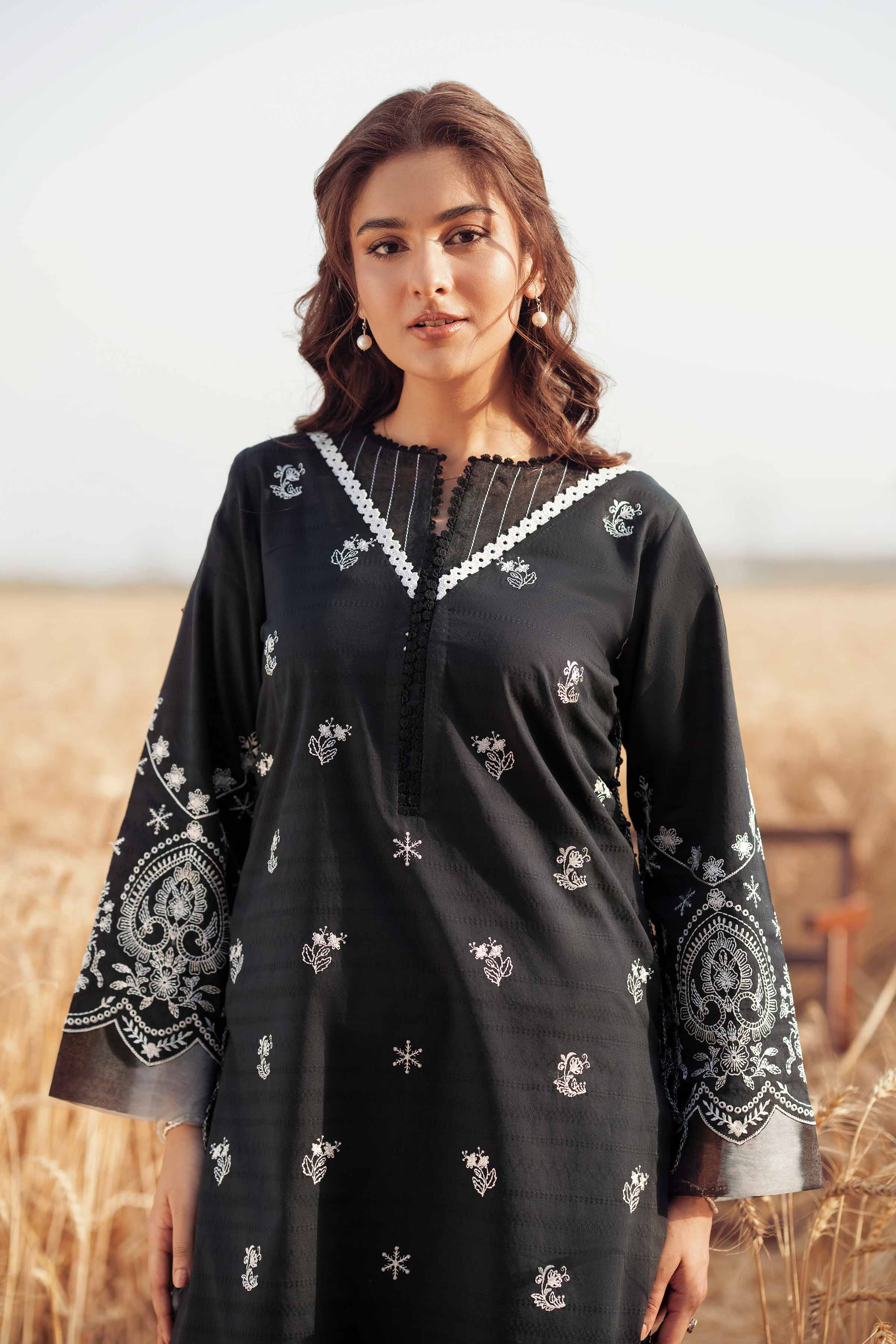 2 Piece - Embroidered Suit - 42501996 for Women - Unstitched Collection | Nishat | Shop Online