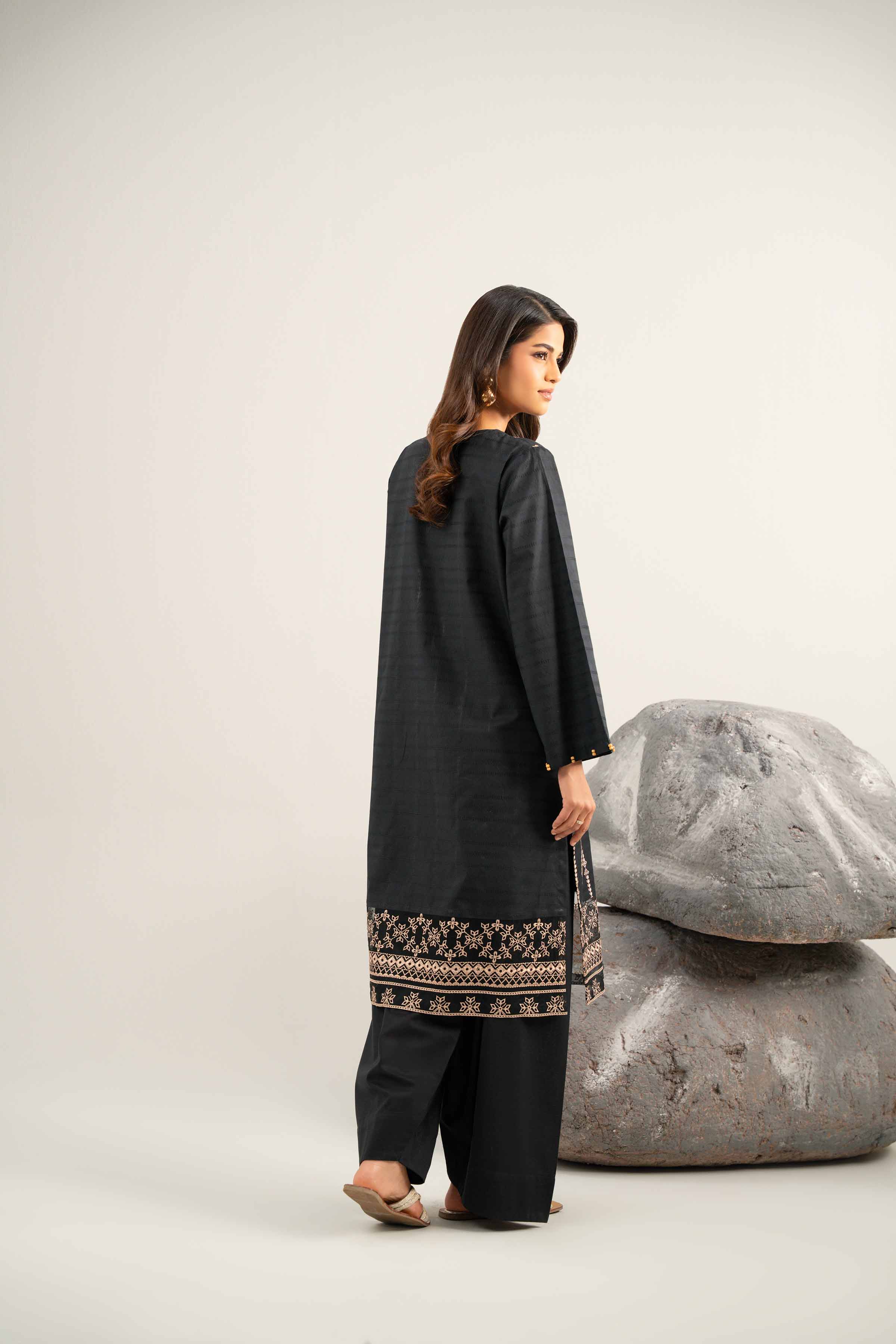 2 Piece - Embroidered Suit - 42501997 for Women - Unstitched Collection | Nishat | Shop Online