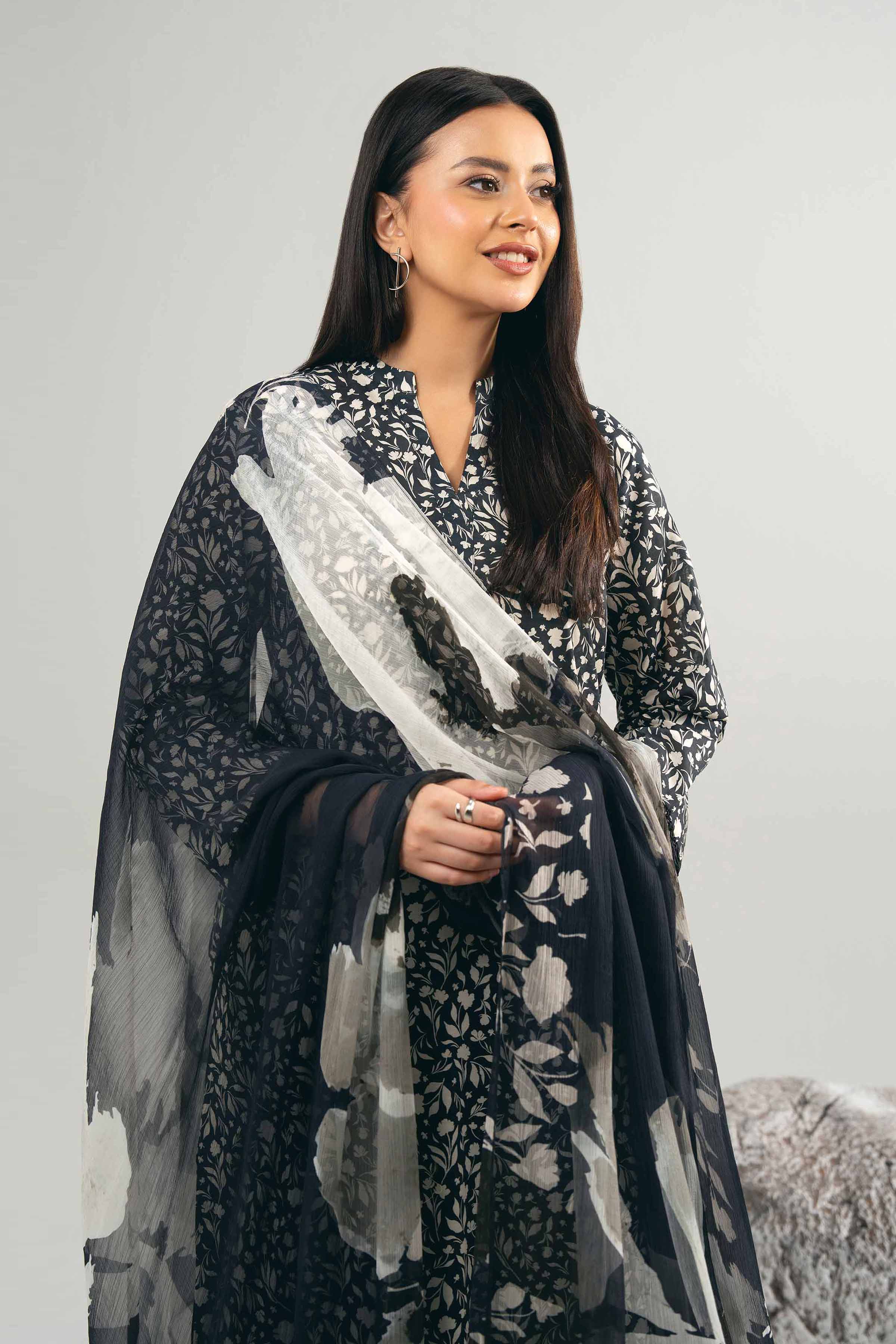 2 Piece - Digital Printed Suit - 42502009 for Women - Unstitched Collection | Nishat | Shop Online