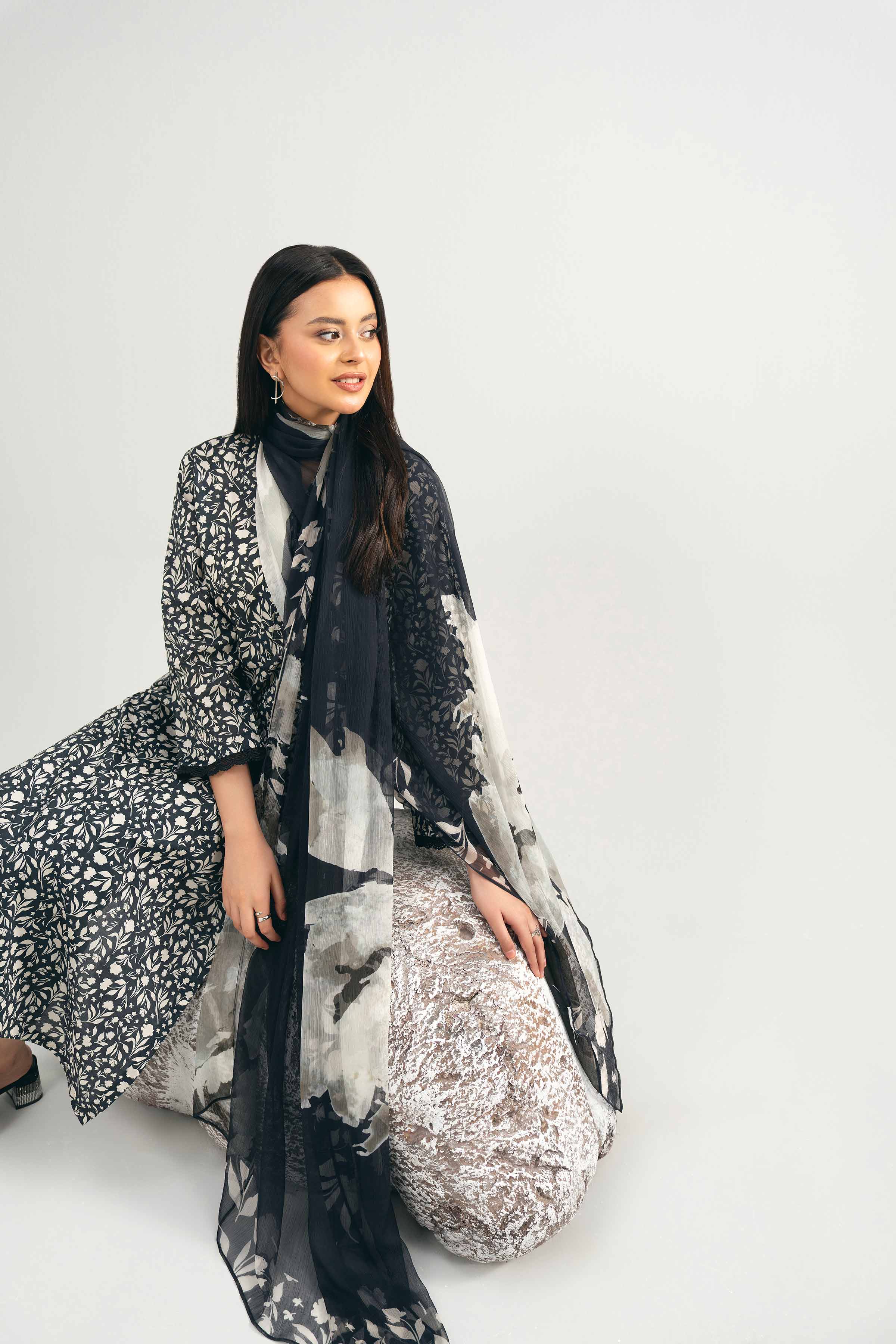 2 Piece - Digital Printed Suit - 42502009 for Women - Unstitched Collection | Nishat | Shop Online
