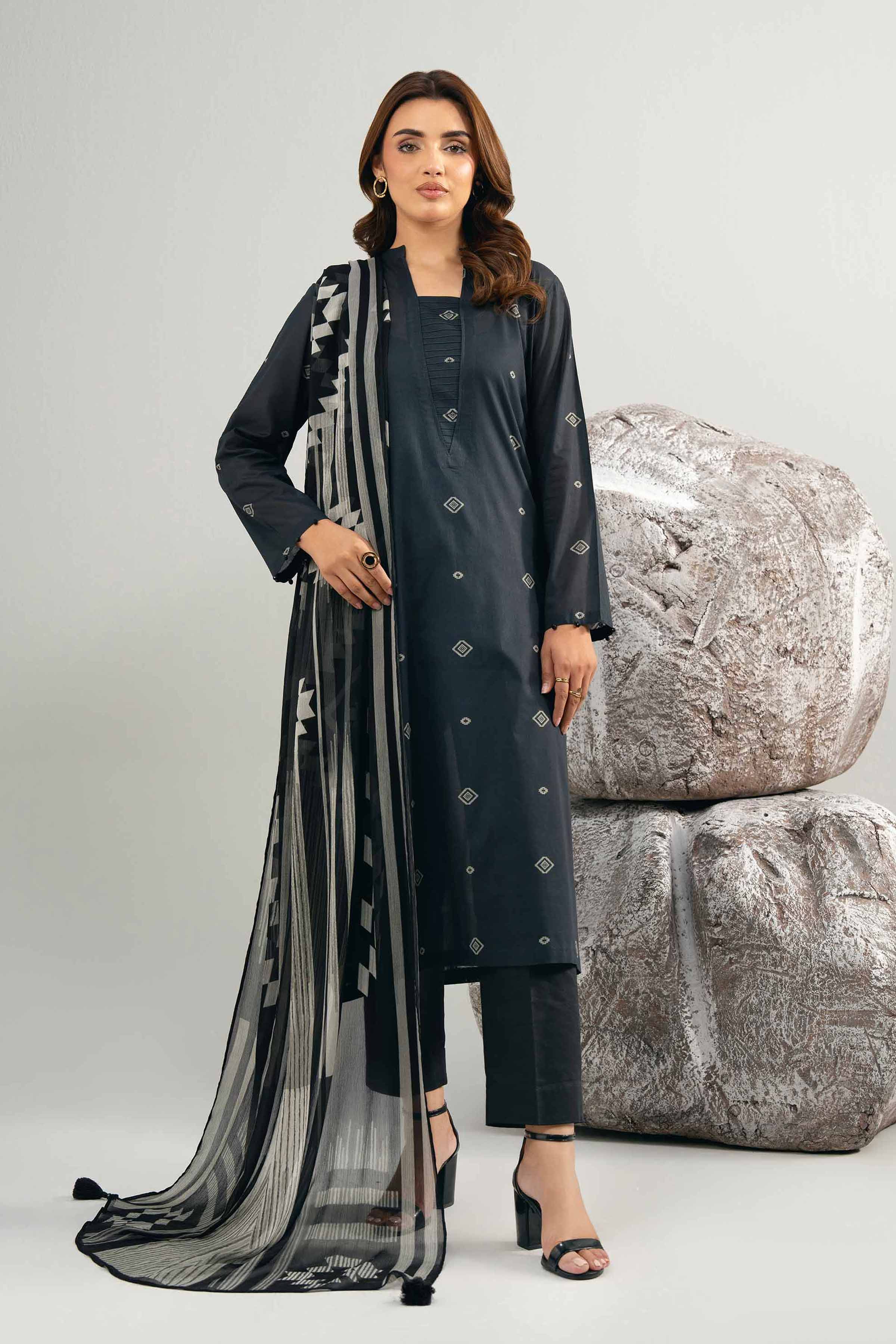 2 Piece - Digital Printed Suit - 42502012 for Women - Unstitched Collection | Nishat | Shop Online