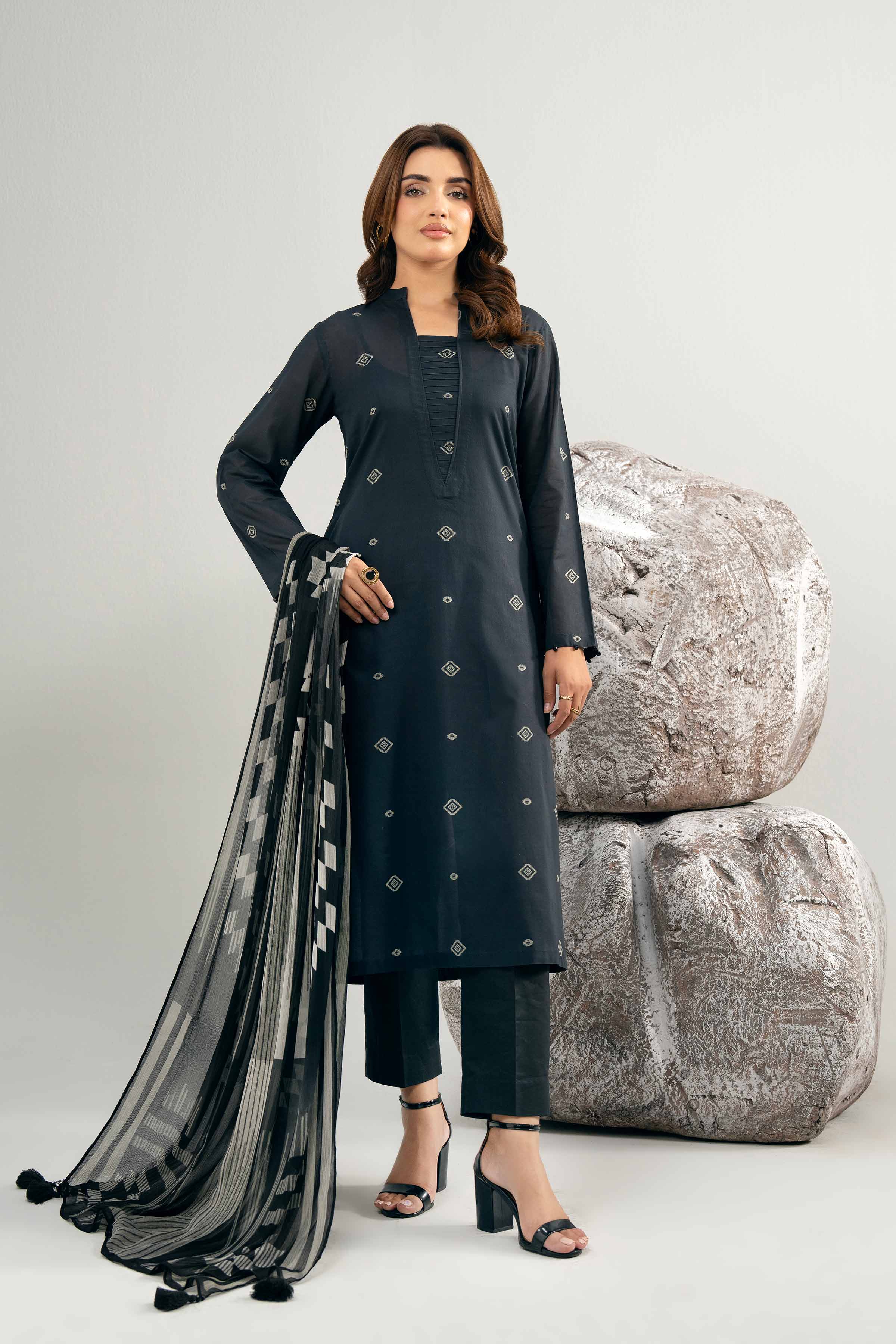 2 Piece - Digital Printed Suit - 42502012 for Women - Unstitched Collection | Nishat | Shop Online