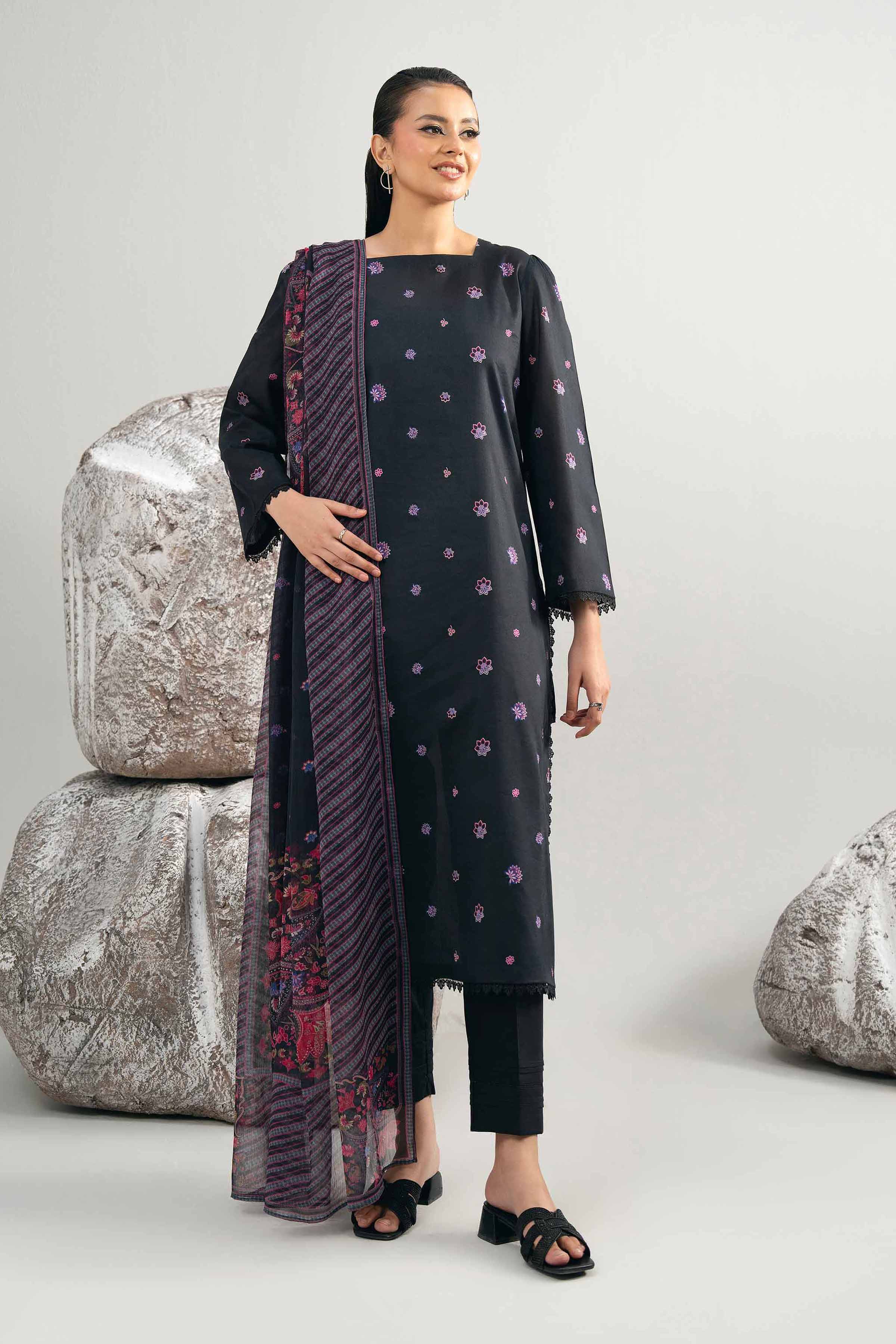 2 Piece - Digital Printed Suit - 42502013 for Women - Unstitched Collection | Nishat | Shop Online