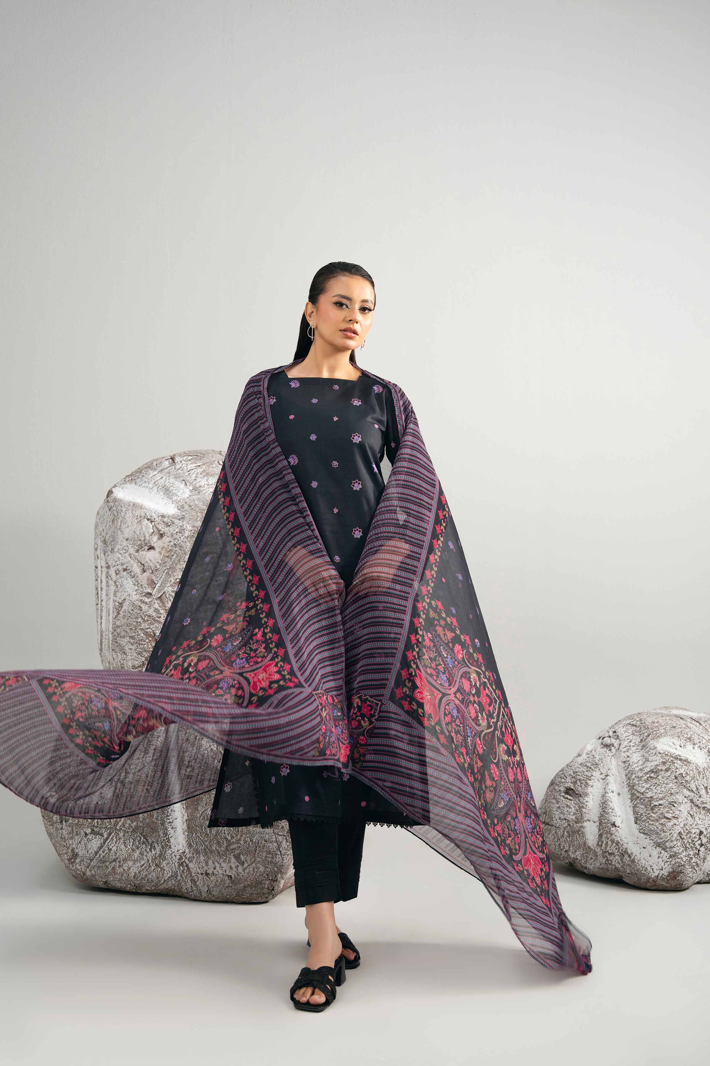 2 Piece - Digital Printed Suit - 42502013 for Women - Unstitched Collection | Nishat | Shop Online