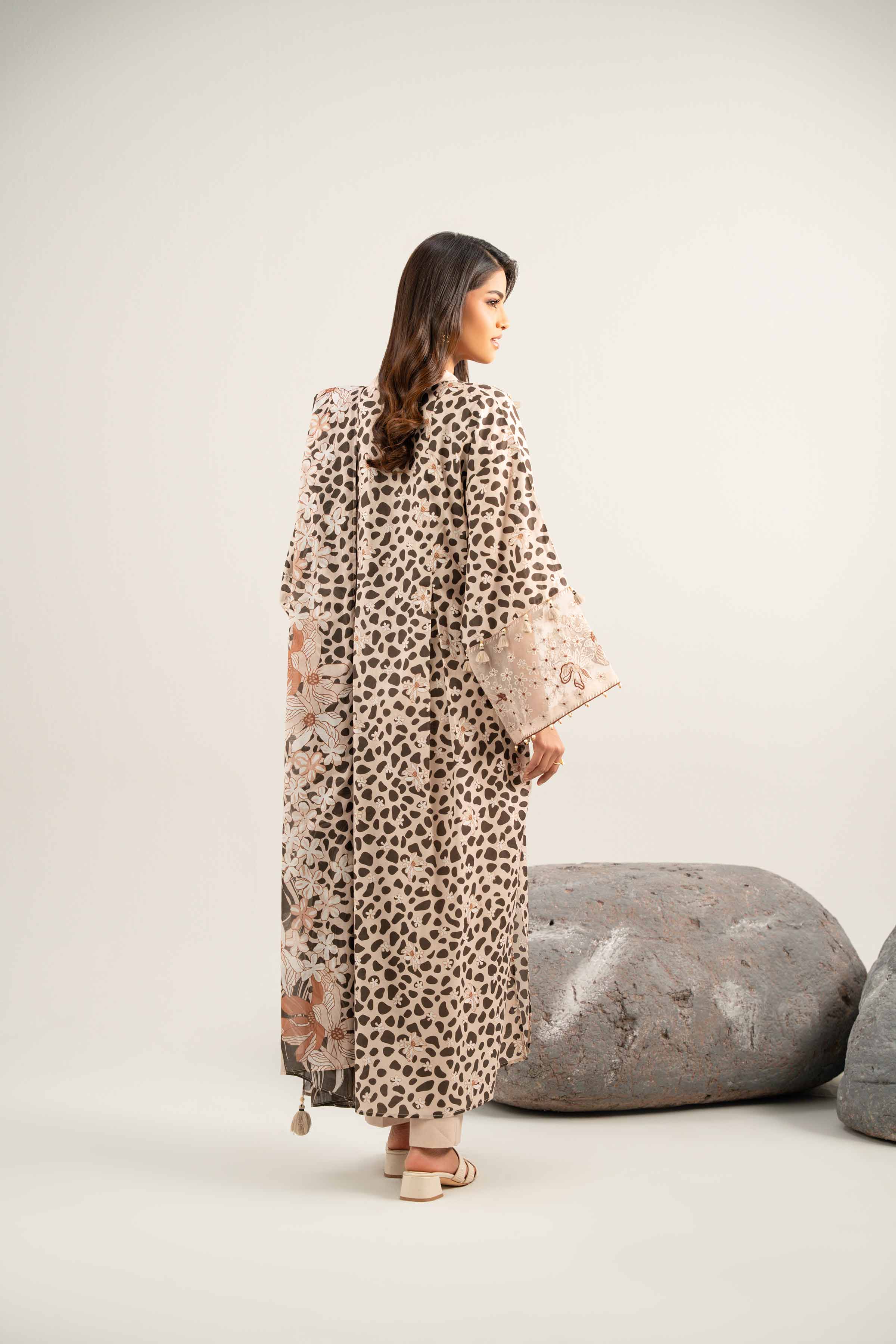3 Piece - Printed Embroidered Suit - 42502014 for Women - Unstitched Collection | Nishat | Shop Online