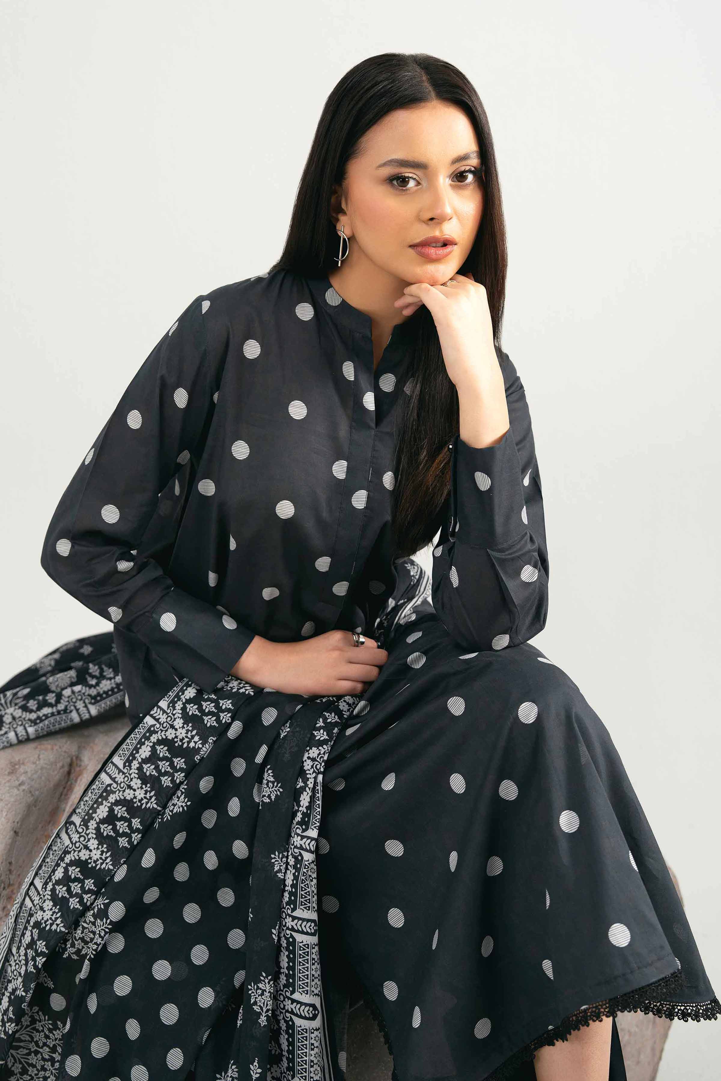 3 Piece - Printed Suit - 42502019 for Women - Unstitched Collection | Nishat | Shop Online