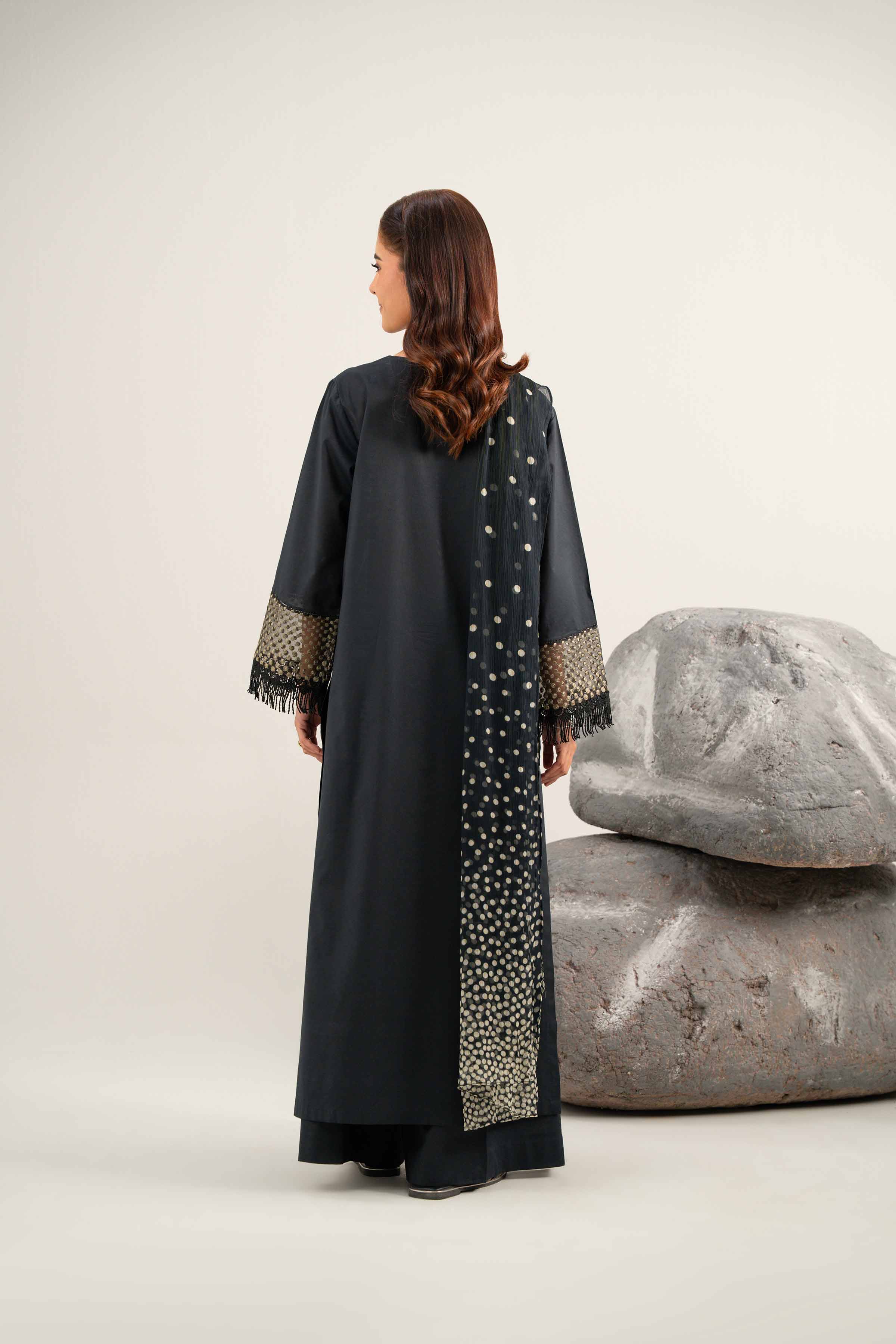 3 Piece - Dyed Printed Embroidered Suit - 42502025 for Women - Unstitched Collection | Nishat | Shop Online