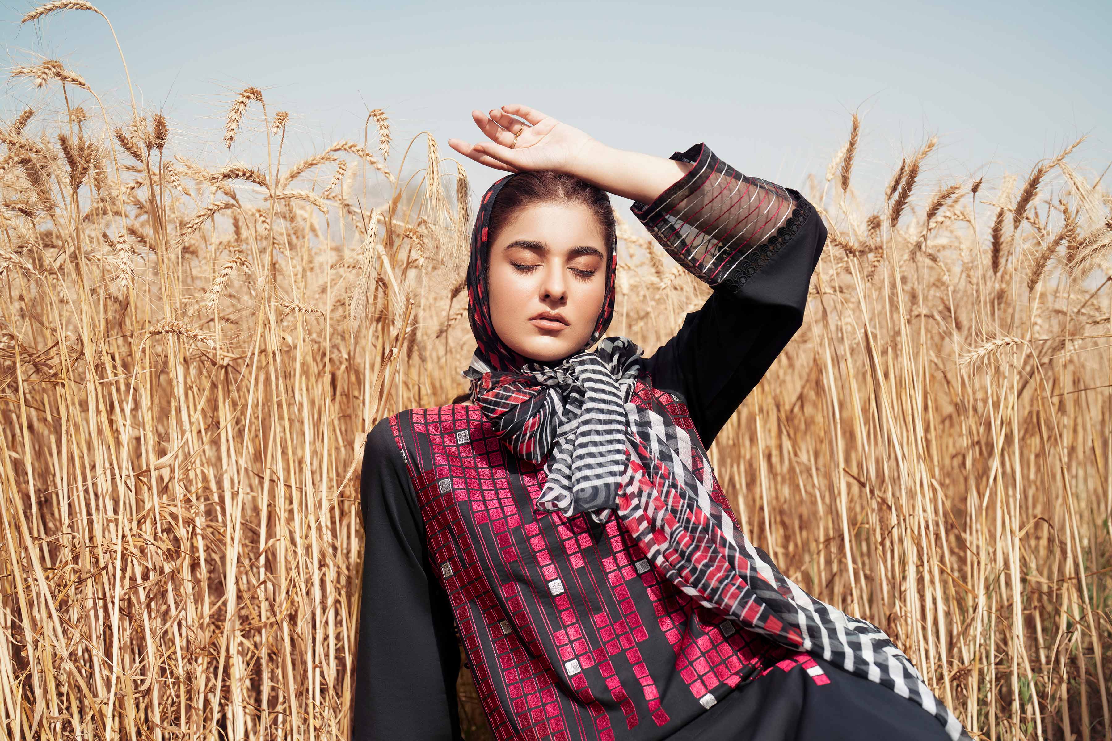 3 Piece - Dyed Printed Embroidered Suit - 42502026 for Women - Unstitched Collection | Nishat | Shop Online