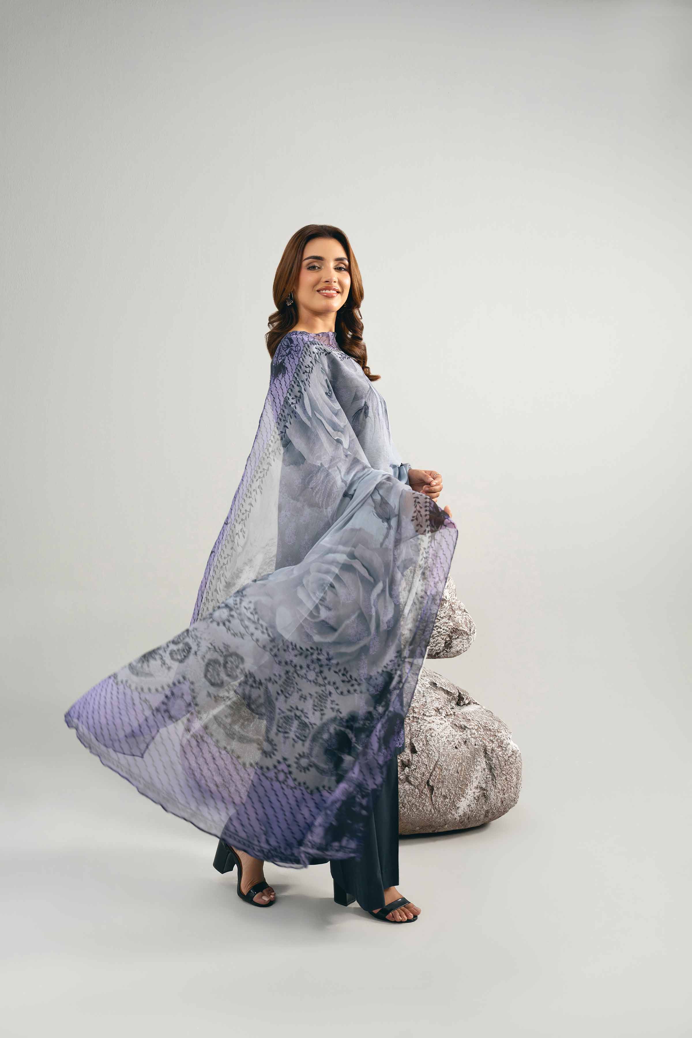 3 Piece - Printed Embroidered Suit - 42502029 for Women - Unstitched Collection | Nishat | Shop Online