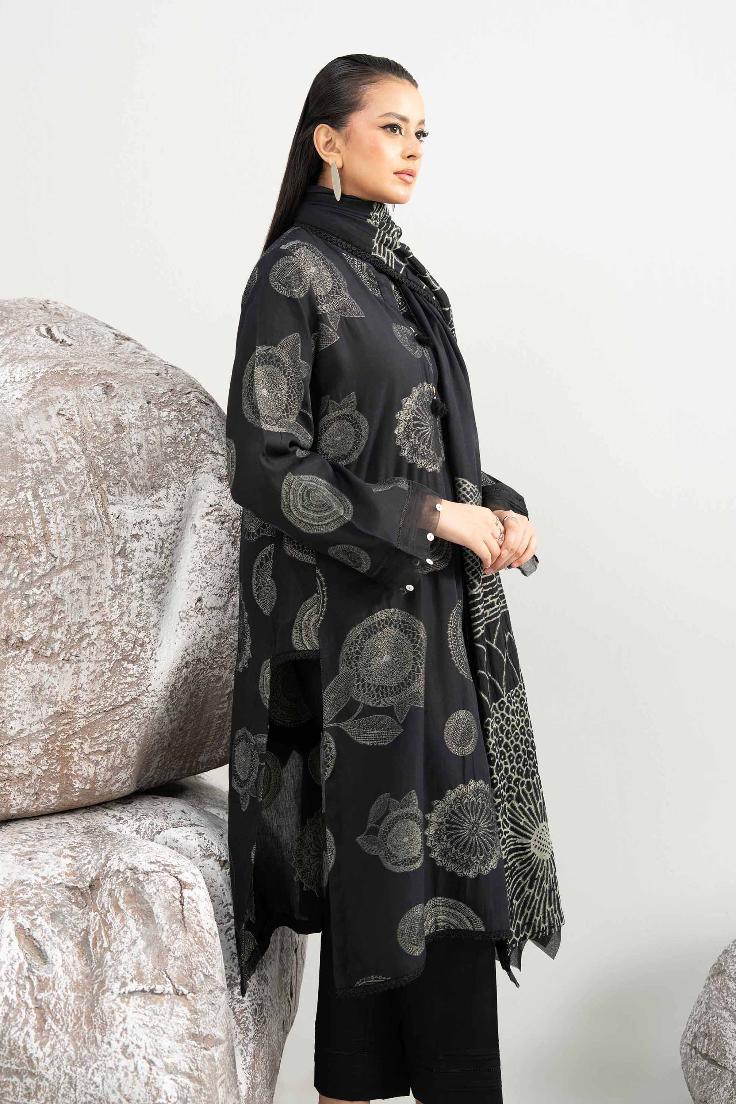 3 Piece - Dyed Jacquard Suit - 42502042 for Women - Unstitched Collection | Nishat | Shop Online
