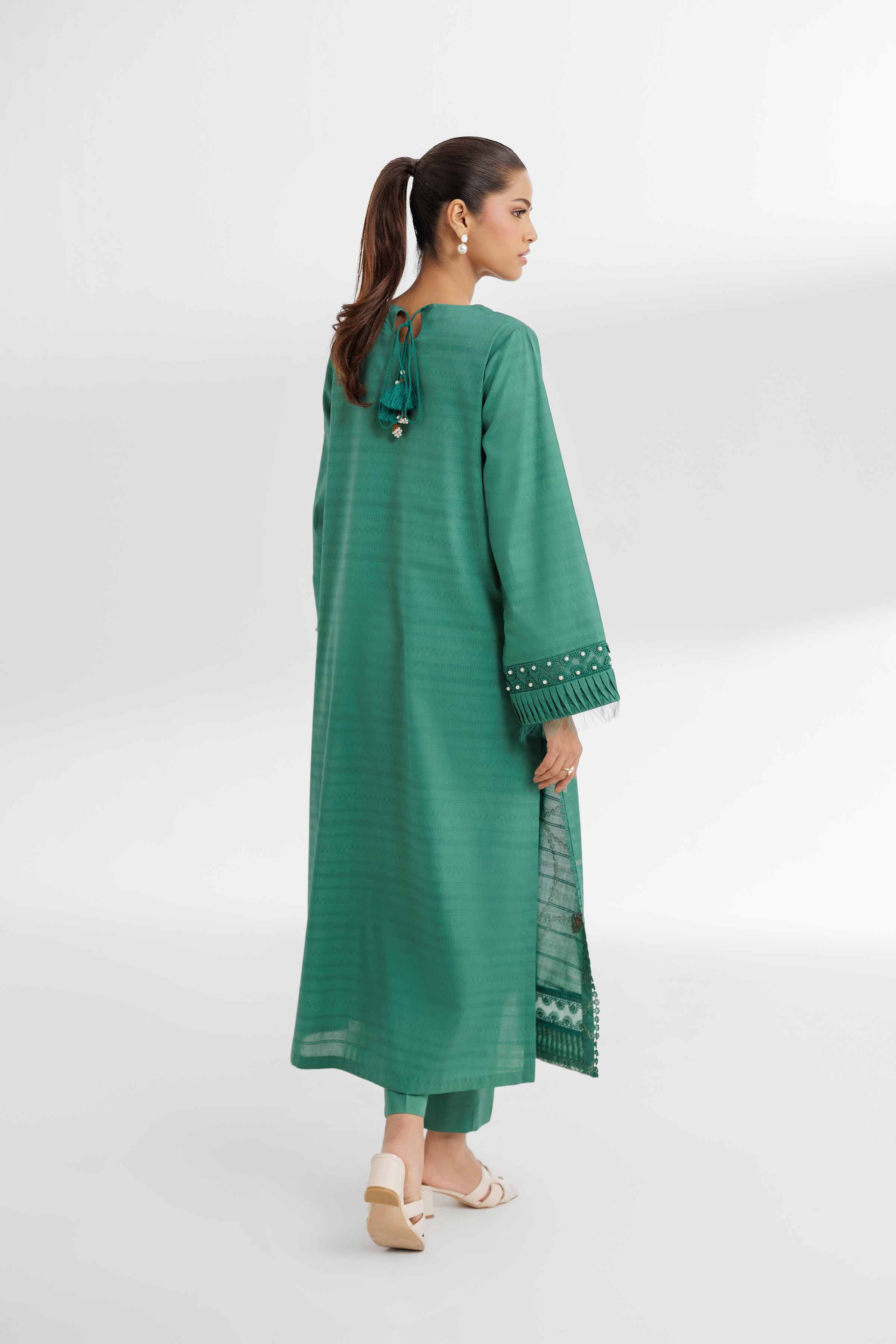 2 Piece - Dyed Embroidered Suit - 42502055 for Women - Unstitched Collection | Nishat | Shop Online