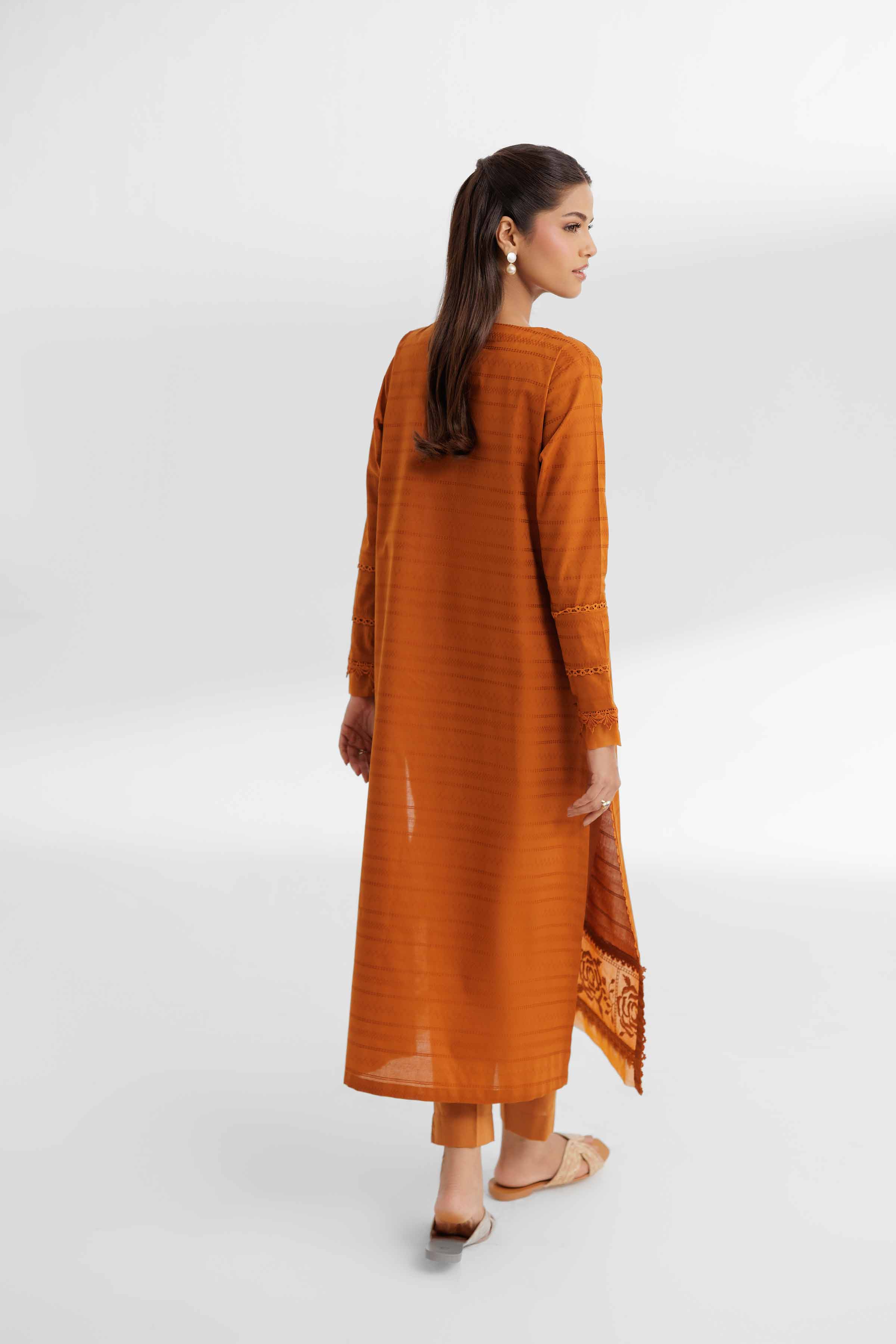 2 Piece - Dyed Embroidered Suit - 42502057 for Women - Unstitched Collection | Nishat | Shop Online