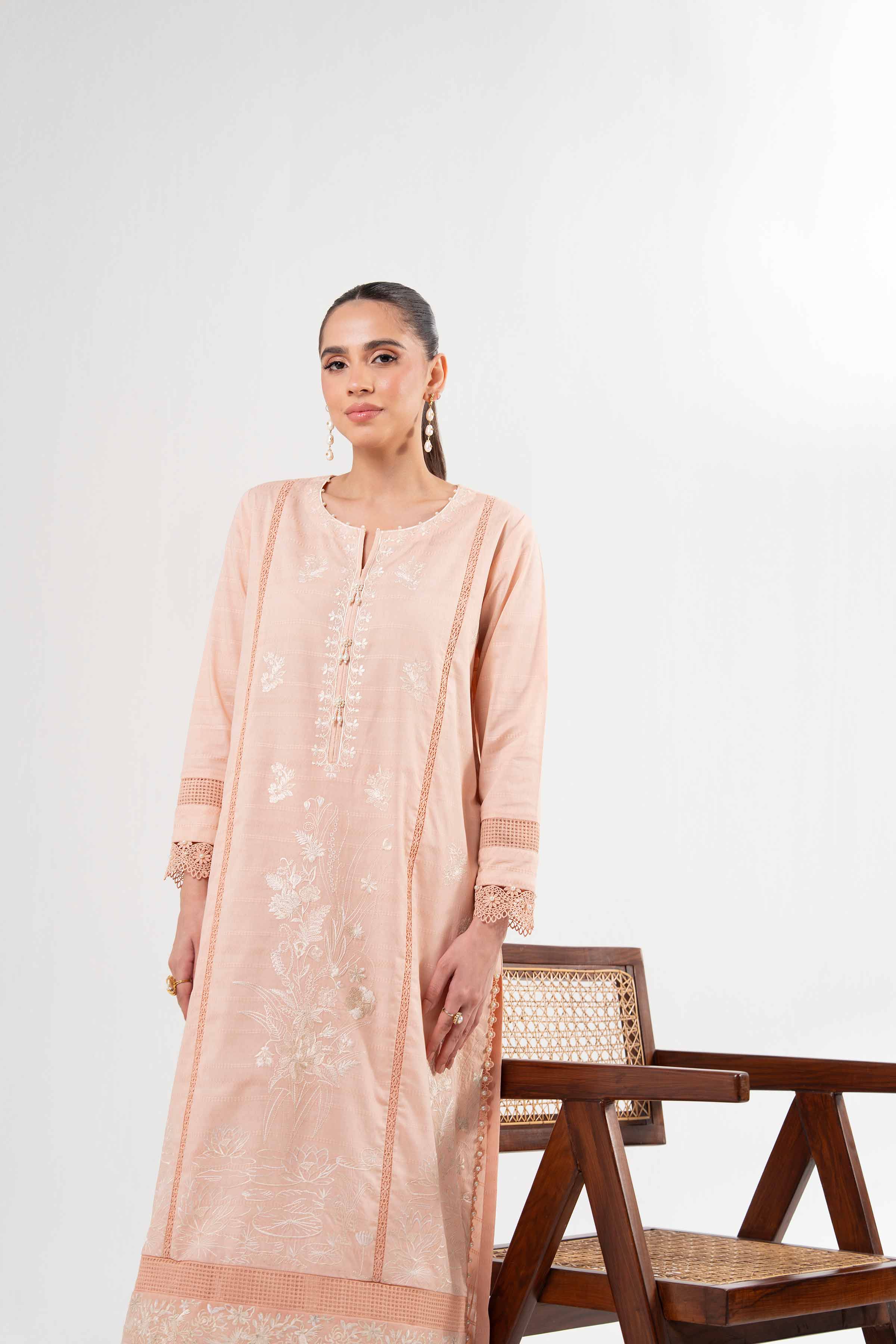 2 Piece - Dyed Embroidered Suit - 42502058