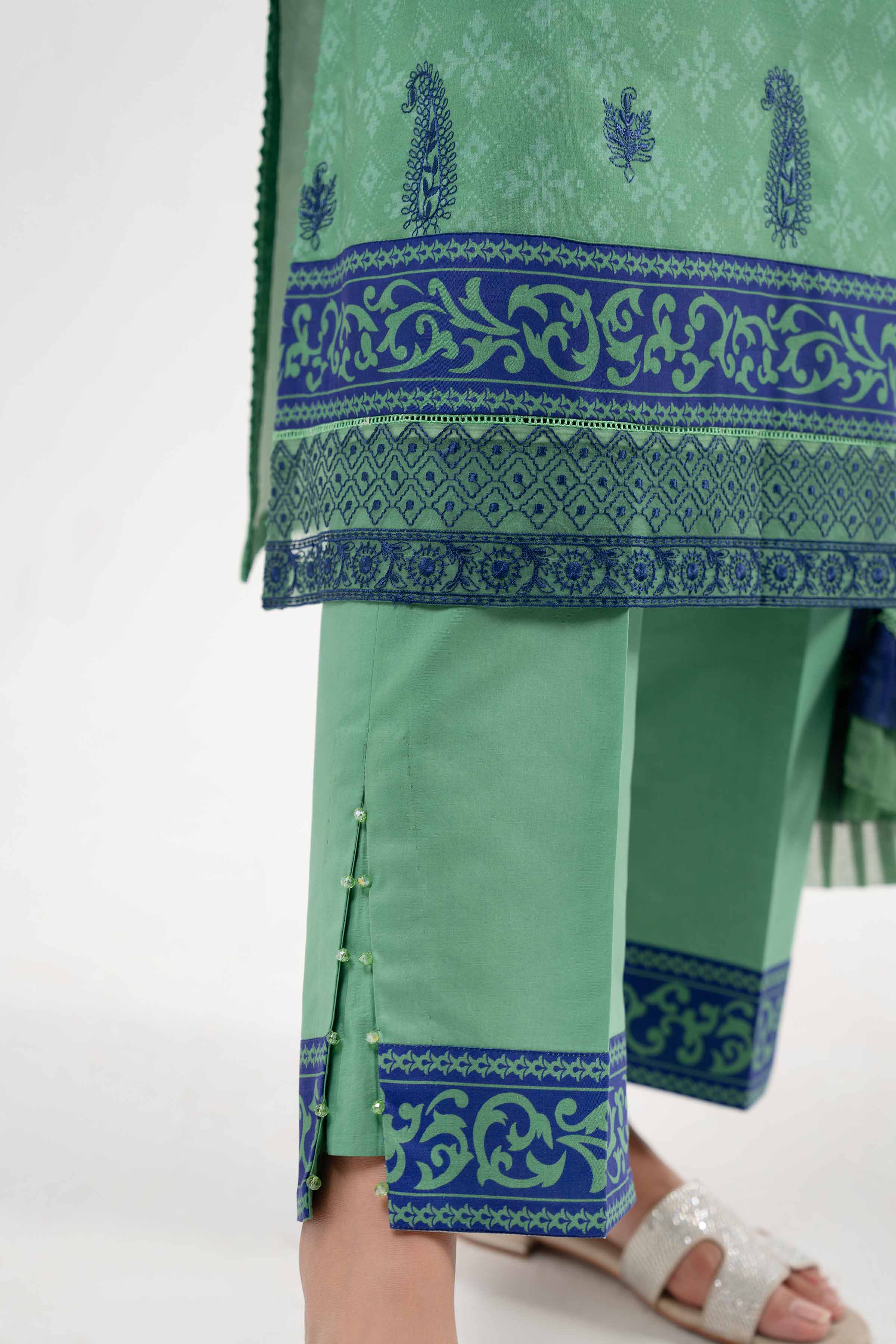 2 Piece - Digital Printed Embroidered Suit - 42502075 for Women - Unstitched Collection | Nishat | Shop Online