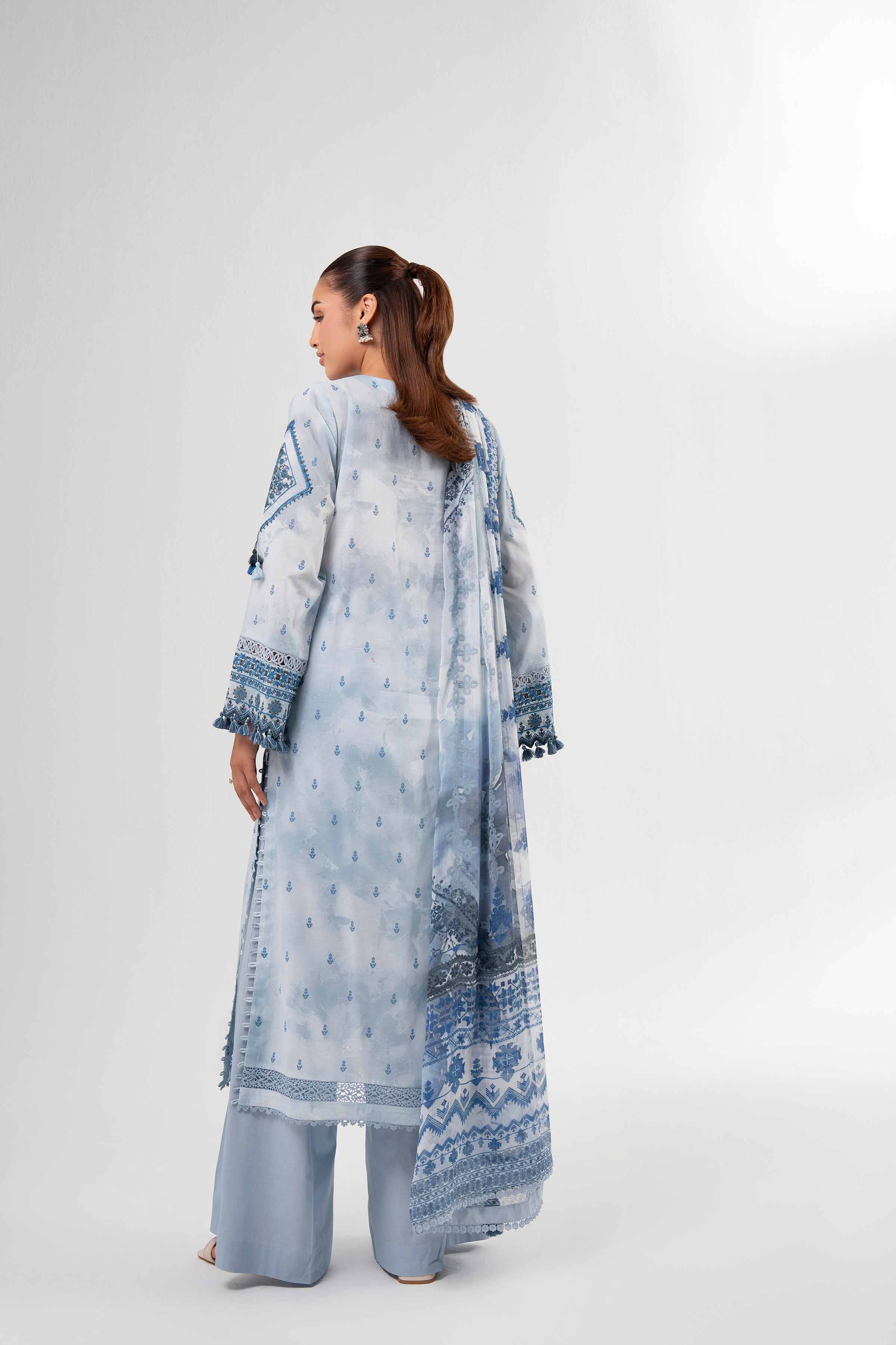 2 Piece - Digital Printed Embroidered Suit - 42502076 for Women - Unstitched Collection | Nishat | Shop Online