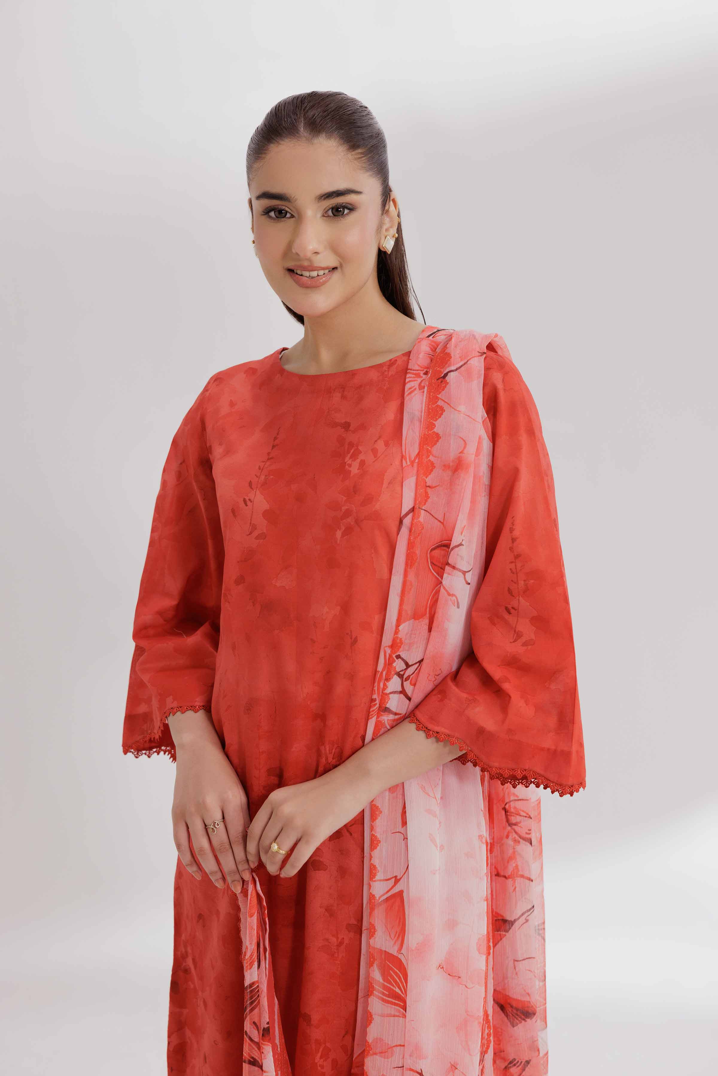 2 Piece - Digital Printed Suit - 42502081 for Women - Unstitched Collection | Nishat | Shop Online