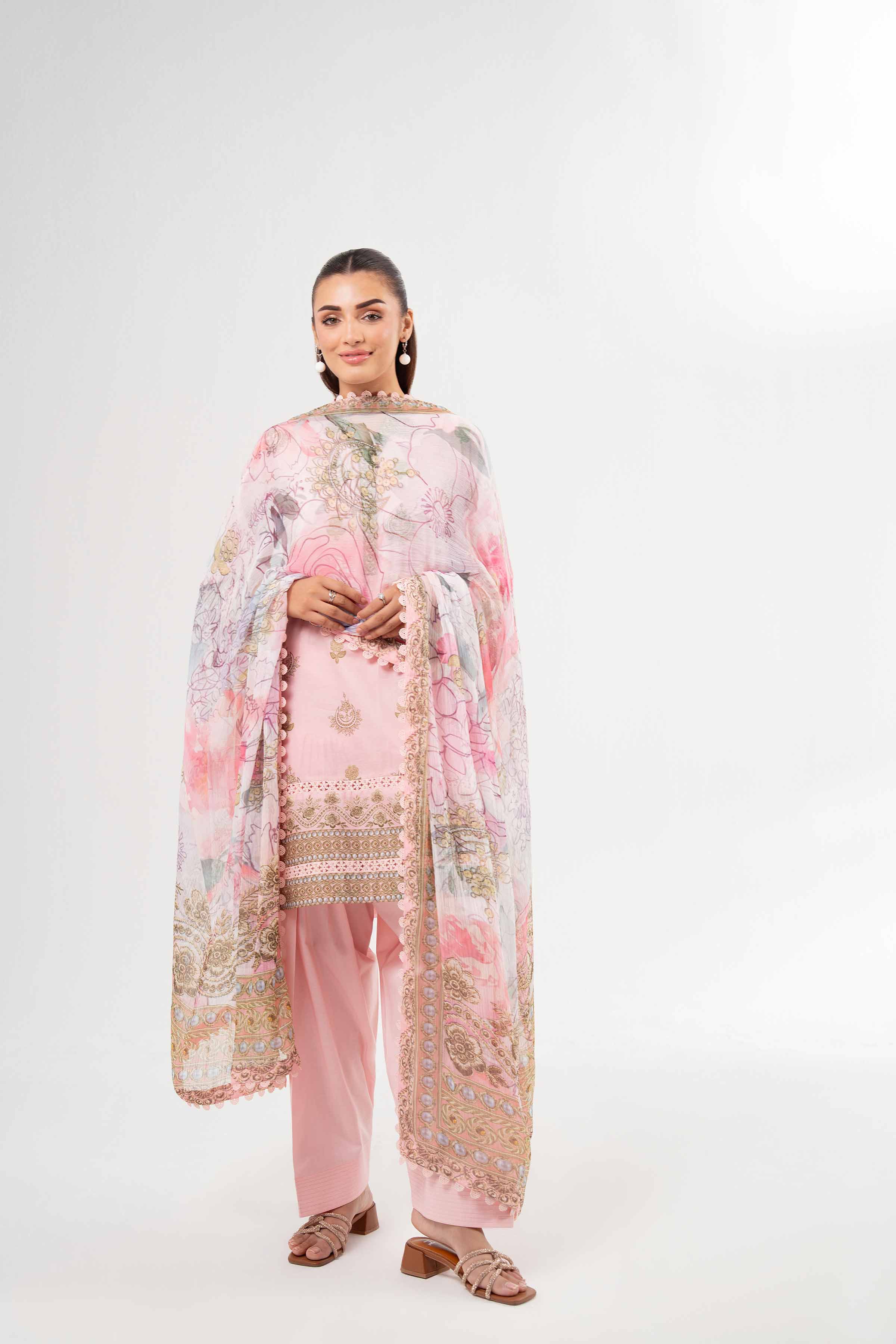2 Piece - Digital Printed Suit - 42502082 for Women - Unstitched Collection | Nishat | Shop Online