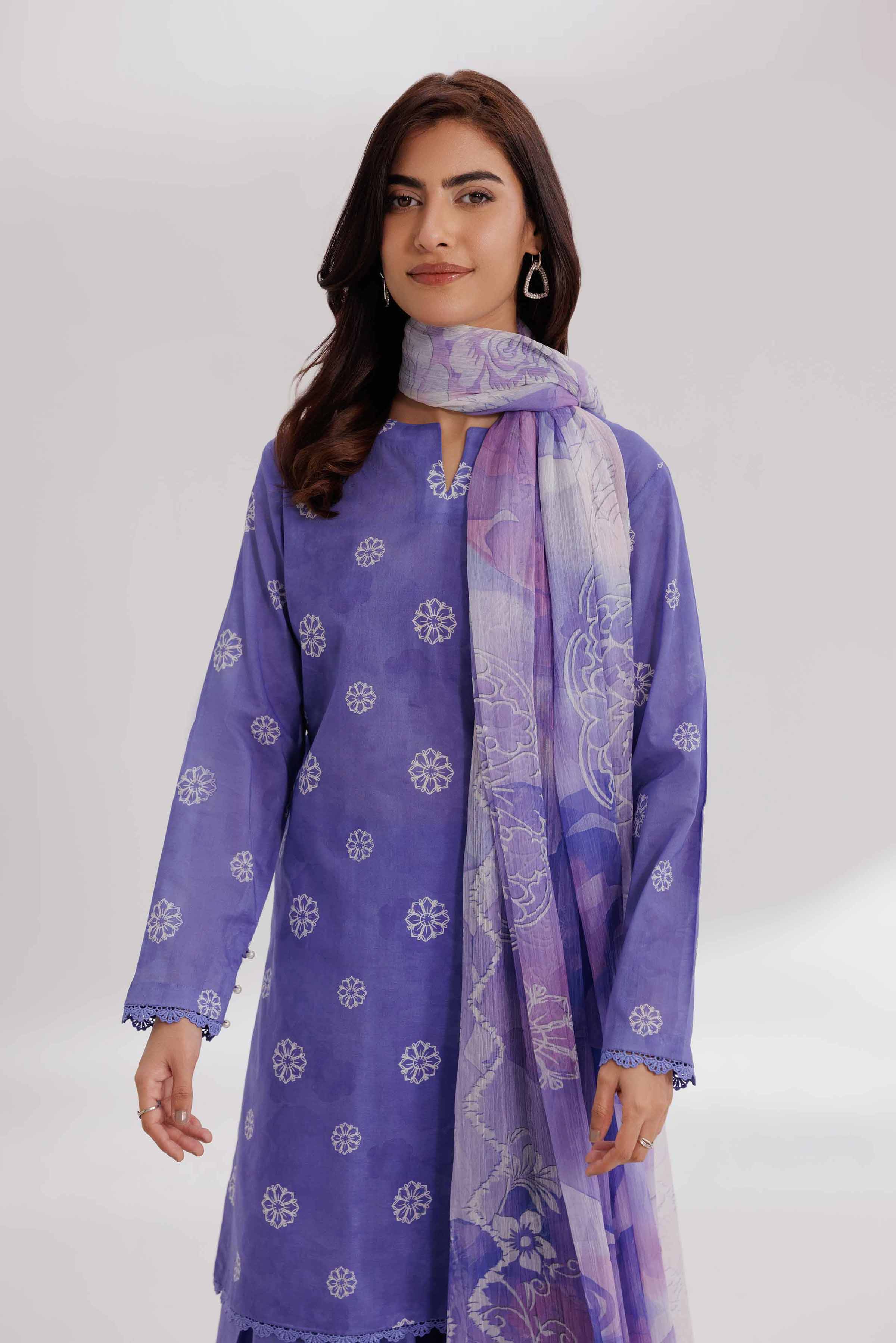 2 Piece - Digital Printed Suit - 42502083 for Women - Unstitched Collection | Nishat | Shop Online