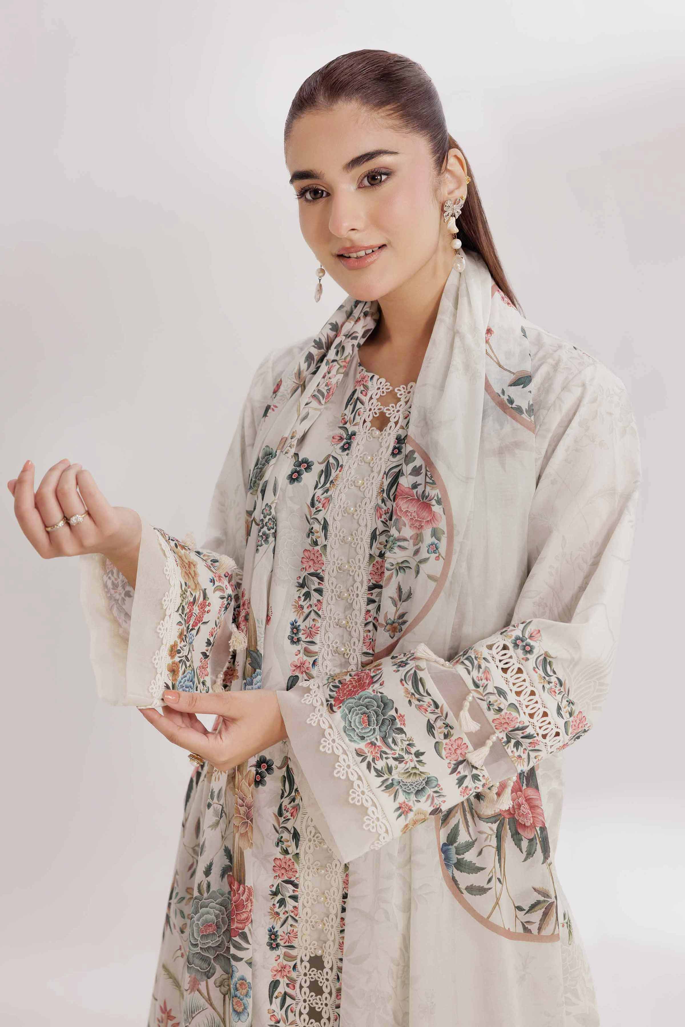 3 Piece - Digital Printed Suit - 42502085 for Women - Unstitched Collection | Nishat | Shop Online