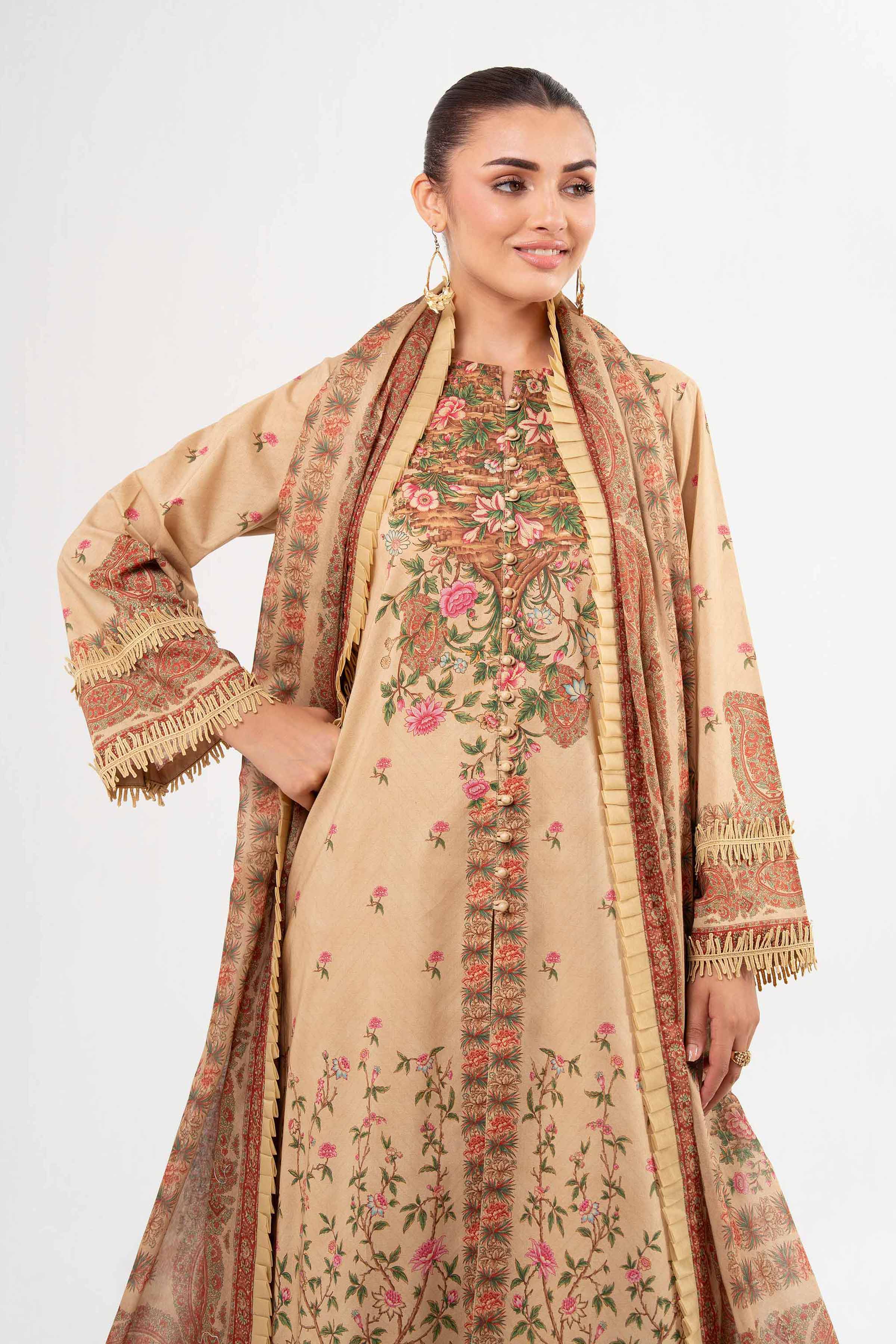 3 Piece - Digital Printed Suit - 42502087 for Women - Unstitched Collection | Nishat | Shop Online