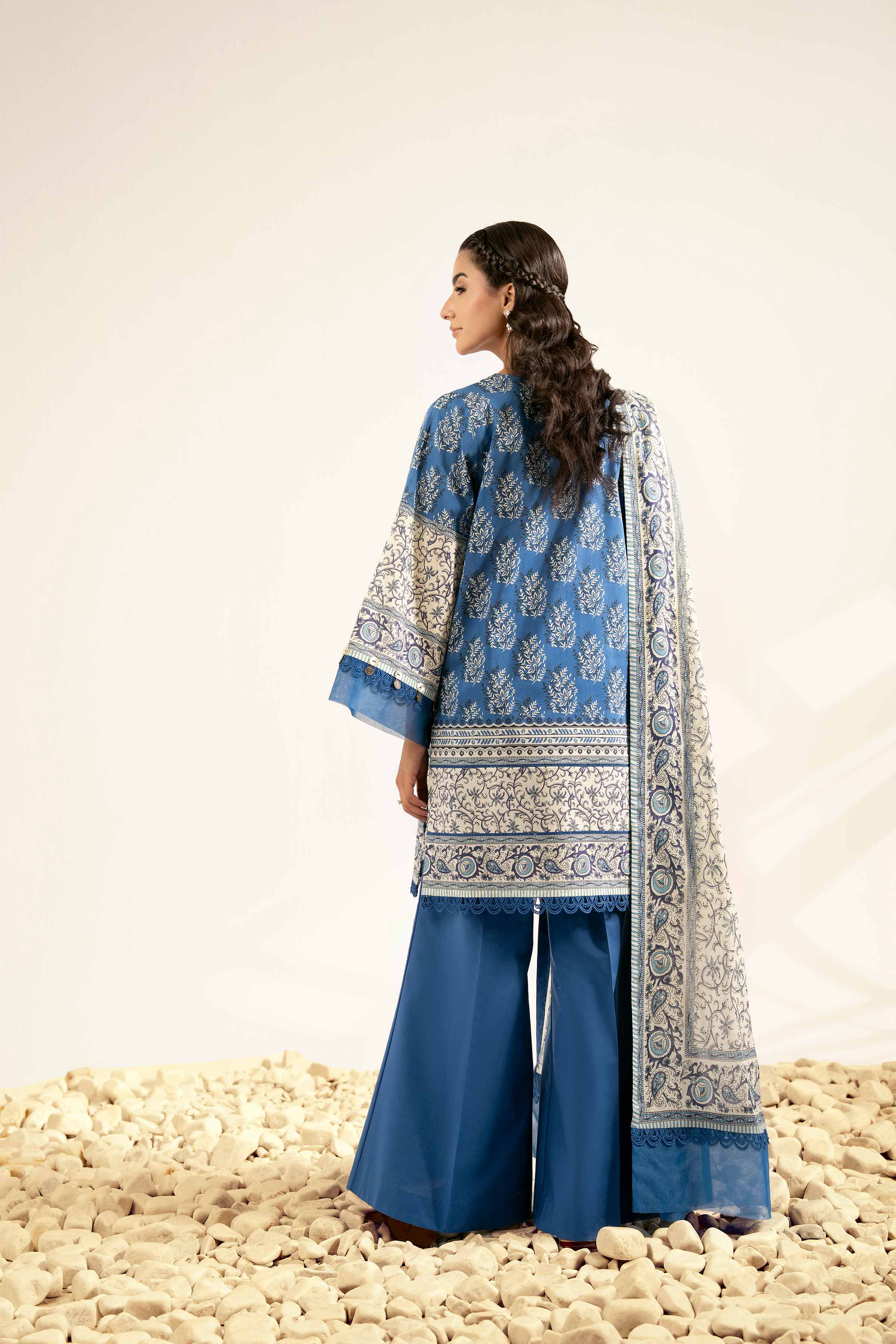 3 Piece - Digital Printed Suit - 42502088 for Women - Unstitched Collection | Nishat | Shop Online