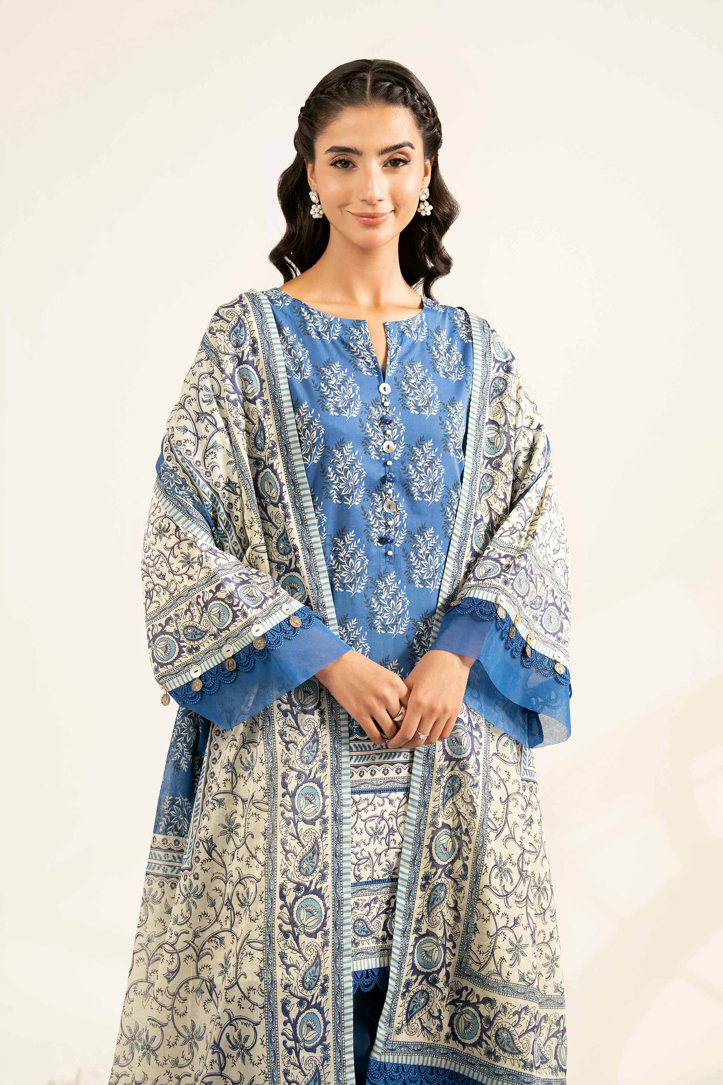 3 Piece - Digital Printed Suit - 42502088 for Women - Unstitched Collection | Nishat | Shop Online